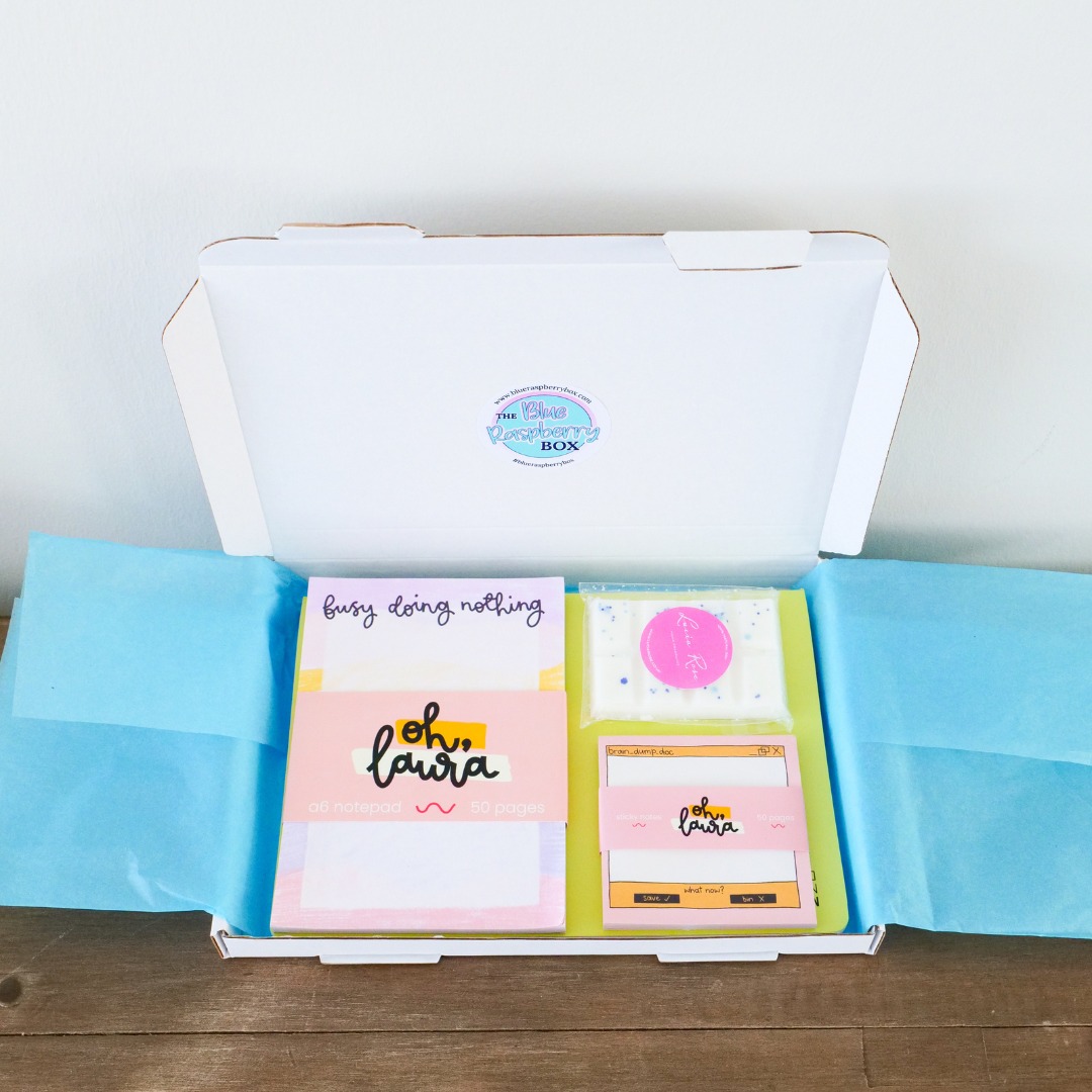 💙 What is better than a box of... - Blue Raspberry Stationery | Facebook