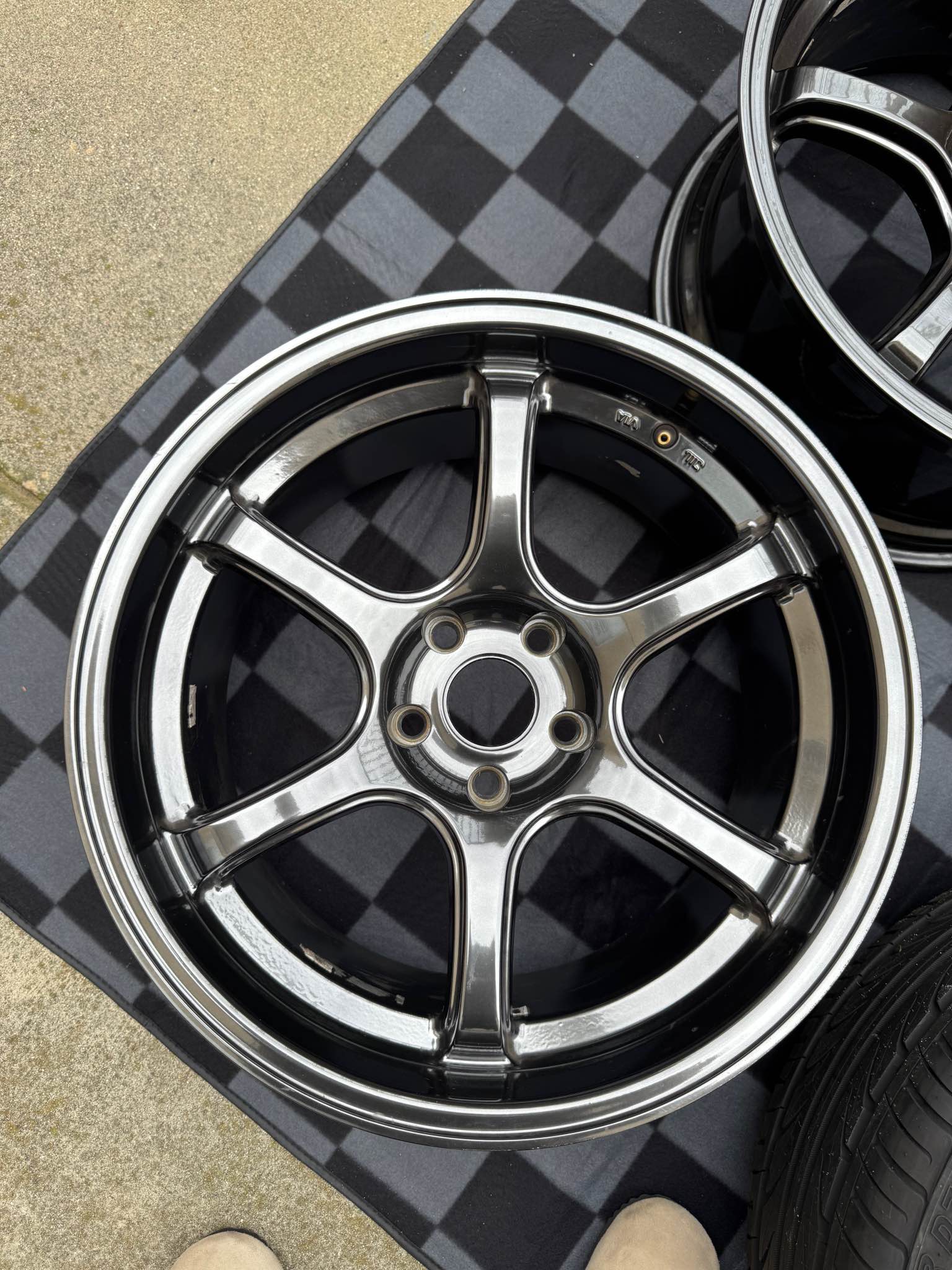 Ambit wheels (advan rgd2 reps) 18x9.5 +18 5x112 - Car Wheels, Tires ...