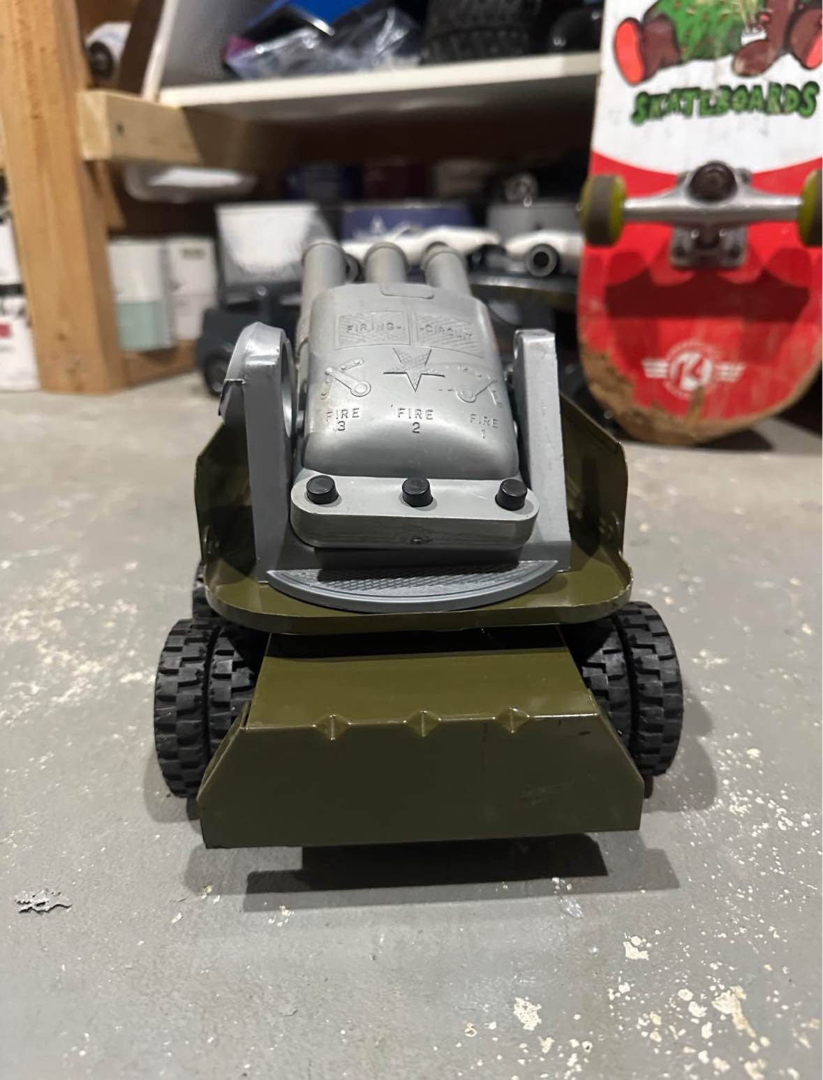 Vintage 1960s Structo U.S. Army Missile Launcher - Toy Construction ...