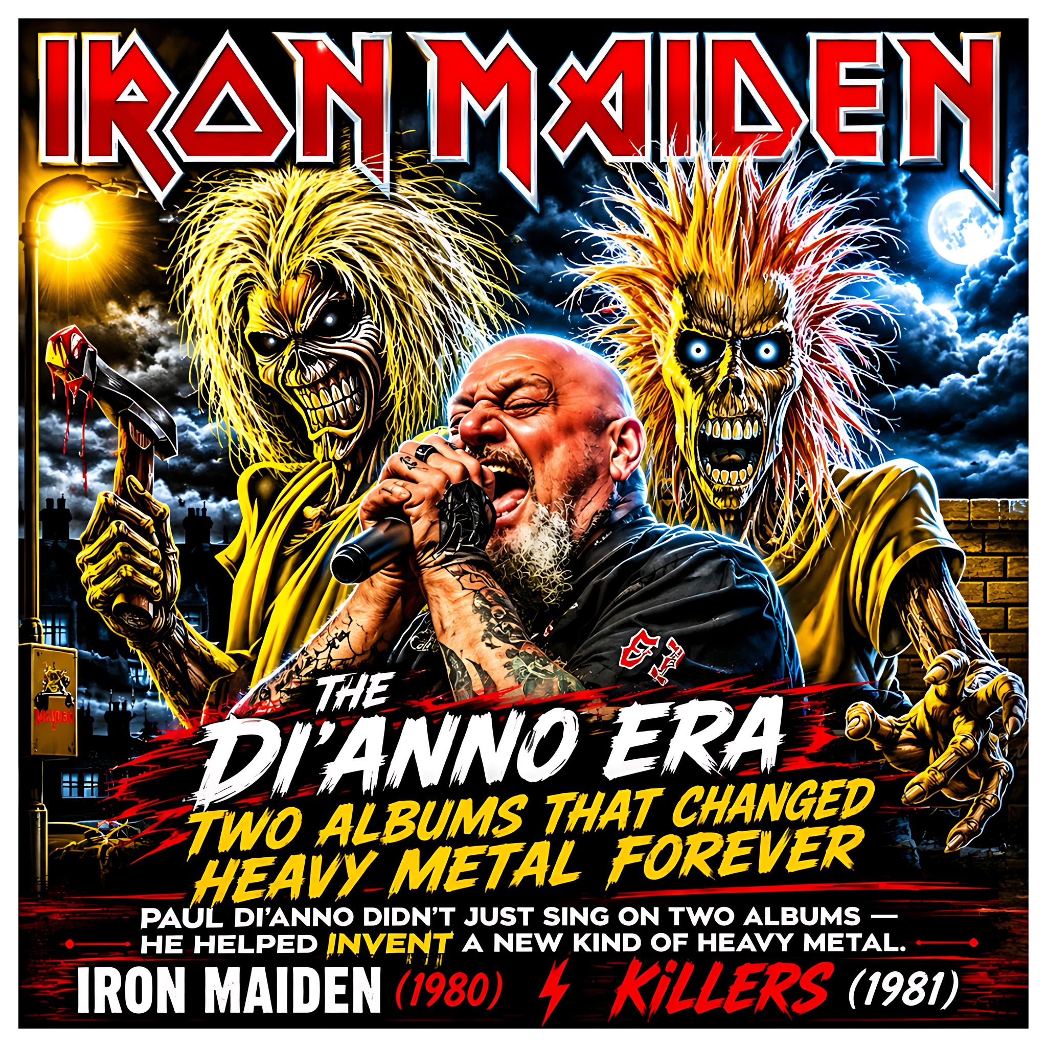 Fans - Iron Maiden The Late Clive Burr On Stage (Brixton 2002 