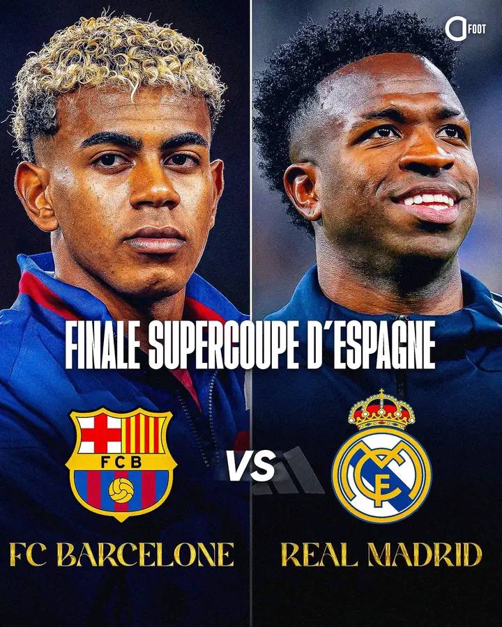 OFFICIAL: FC BARCELONA AND REAL MADRID WILL FACE OFF IN THE SUPER
