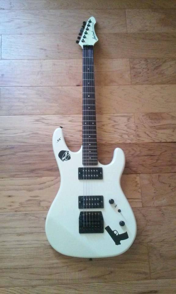 1980s Aria Pro II RS Road Warrior with Kahler bridge