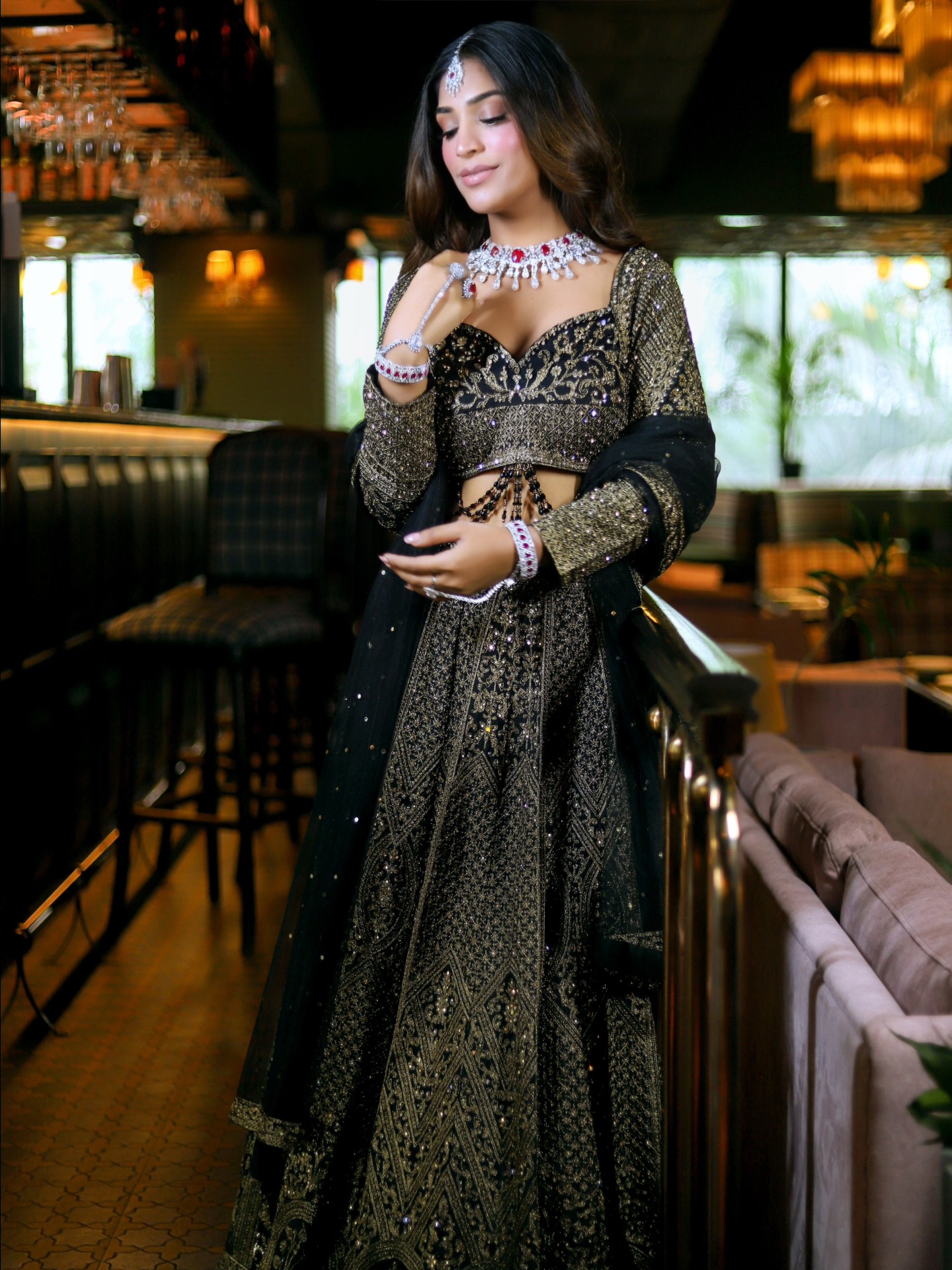 black formal dress makeup Mystery in black, illuminated with a flawless bridal glow ✨ A look featuring dreamy eyes, fresh skin and a refined finish 🤍 Every detail is enhanced to create a captivating beauty Prom Dresses ideas