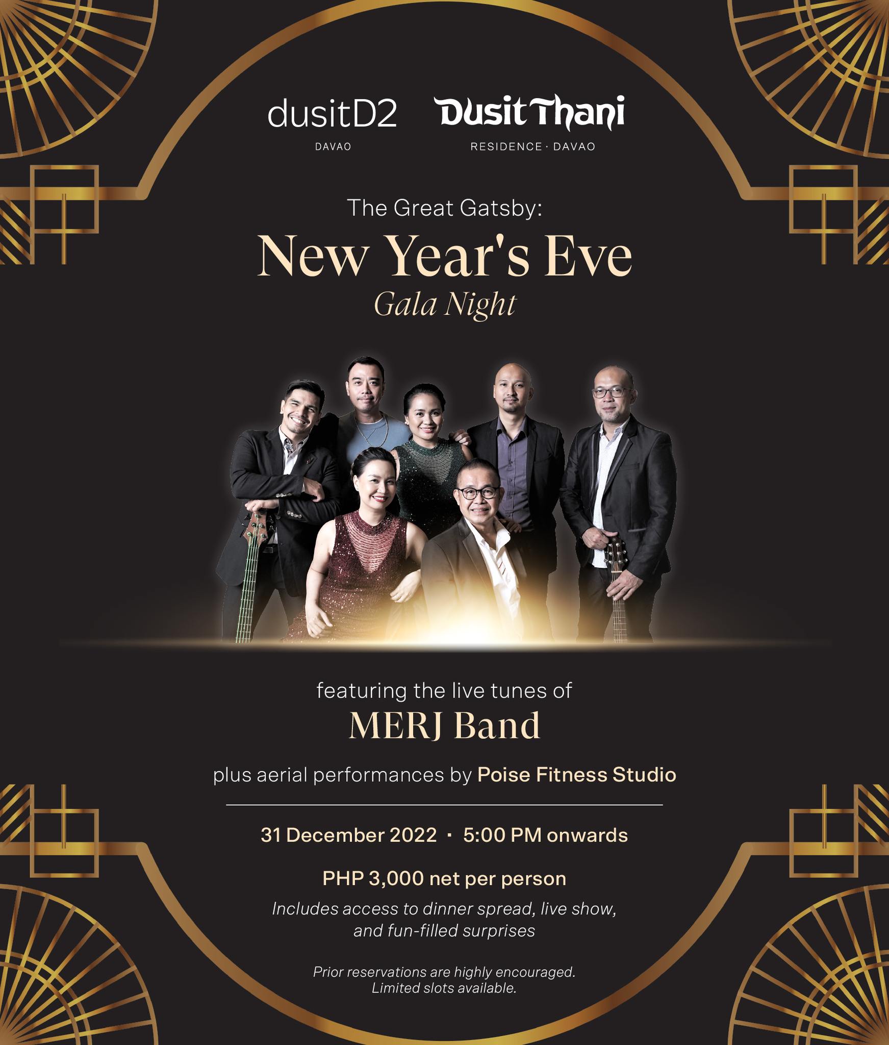 Dusit Thani Residence Davao - Be in your best gatsby look as we welcome ...