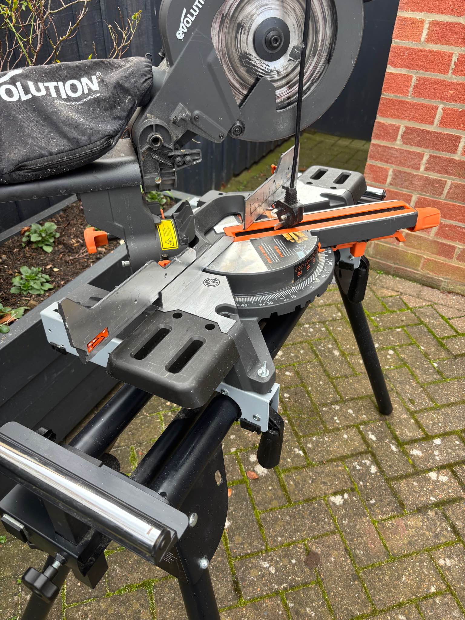 Evolution R255 mitre saw complete with stand - Saws & Blades ...