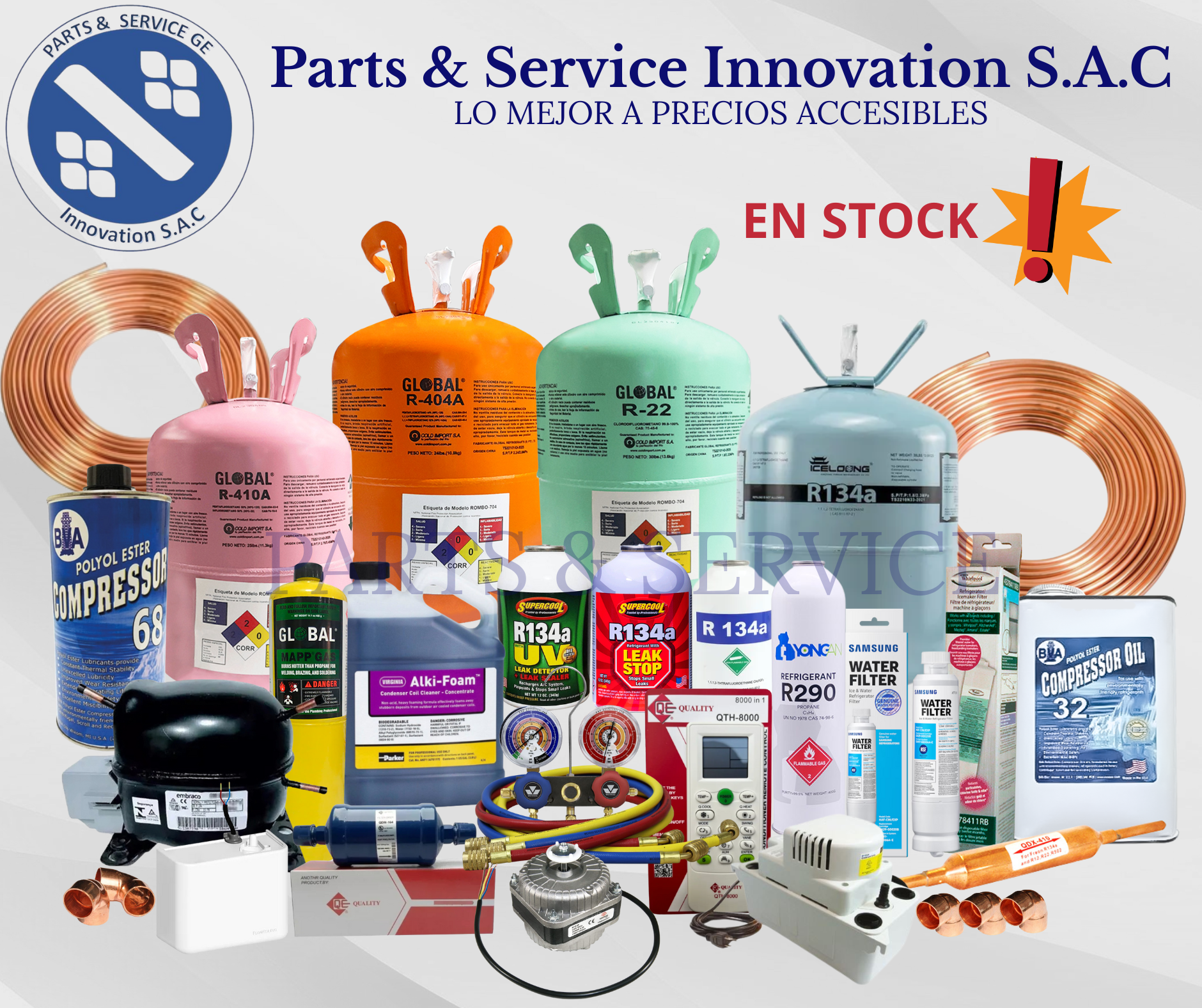 PARTS & SERVICE GE | Lima