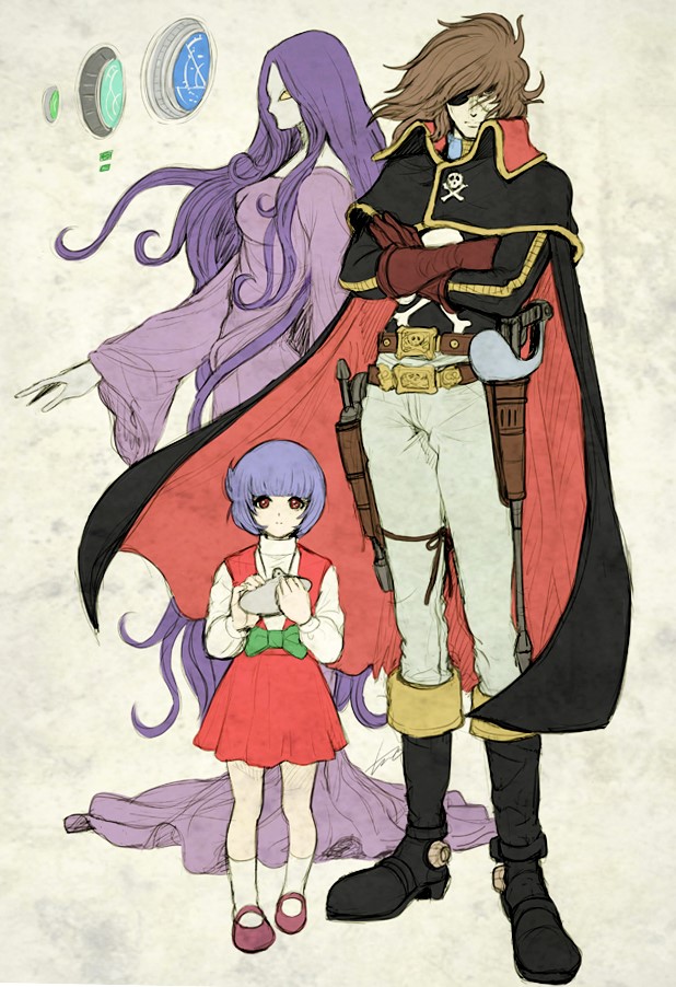 1974宇宙戦艦ヤマト 1974 SPACE BATTLESHIP YAMATO ART by Kujira