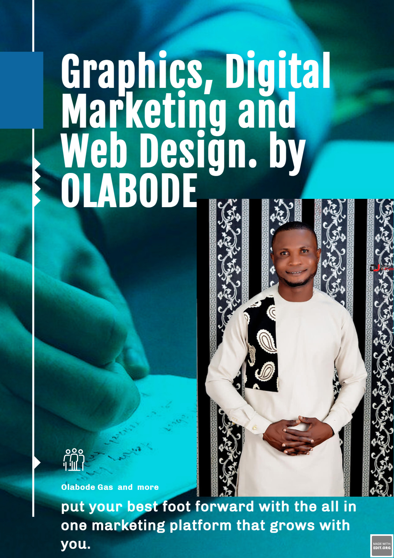 Olabode gas, online marketing, graphic design, interior decoration and ...