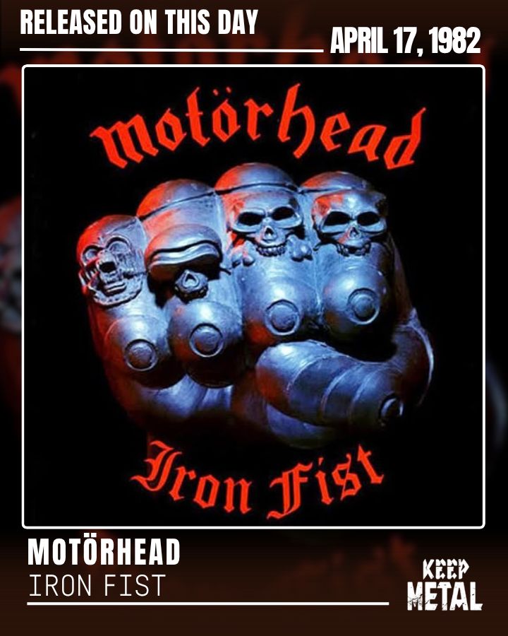 On this day in 1982, the Iron Fist tour tightened its devil's grip