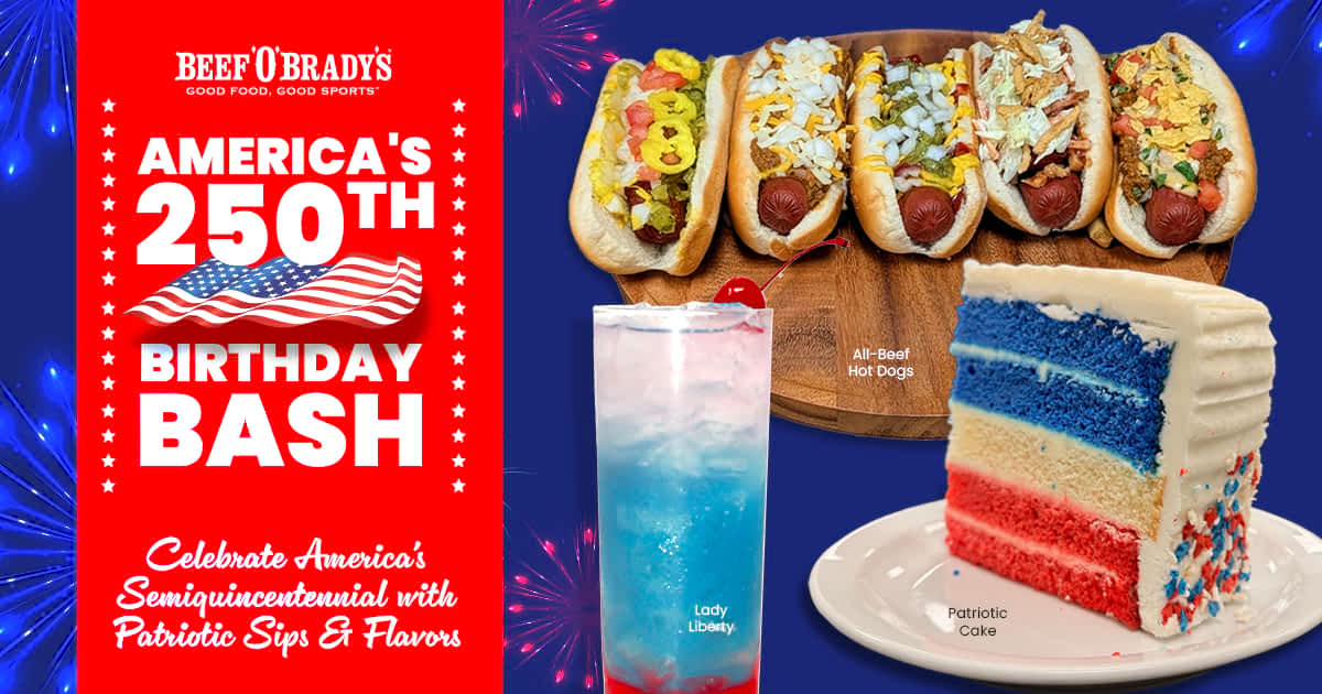 Beef - 🎆CELEBRATE AMERICA'S 250th WITH US -Enjoy our special menu