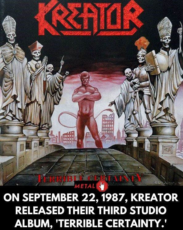 On September 22, 1987, Kreator released their third studio album