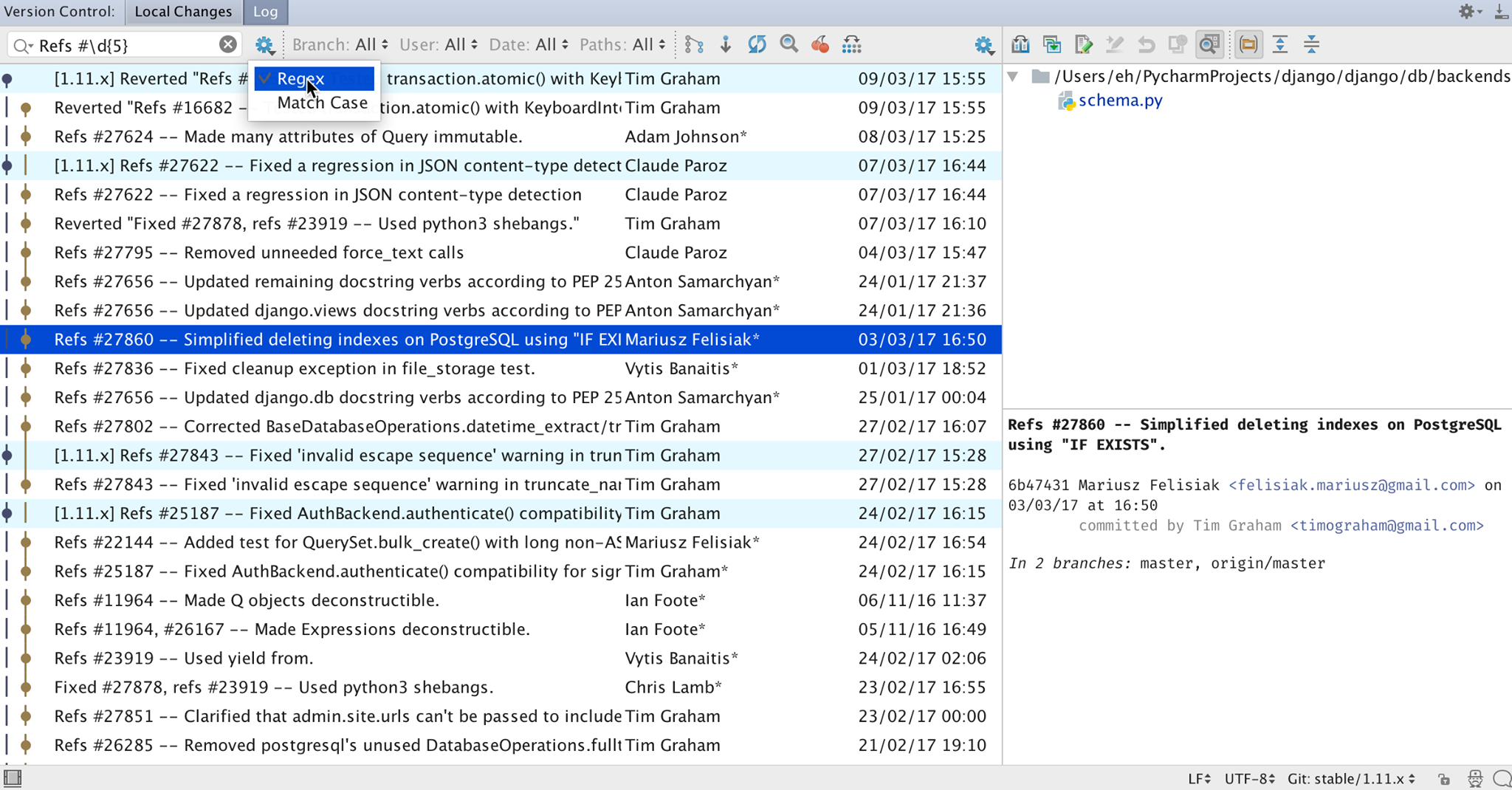PyCharm, a JetBrains IDE - Our change log viewer gets better with every ...