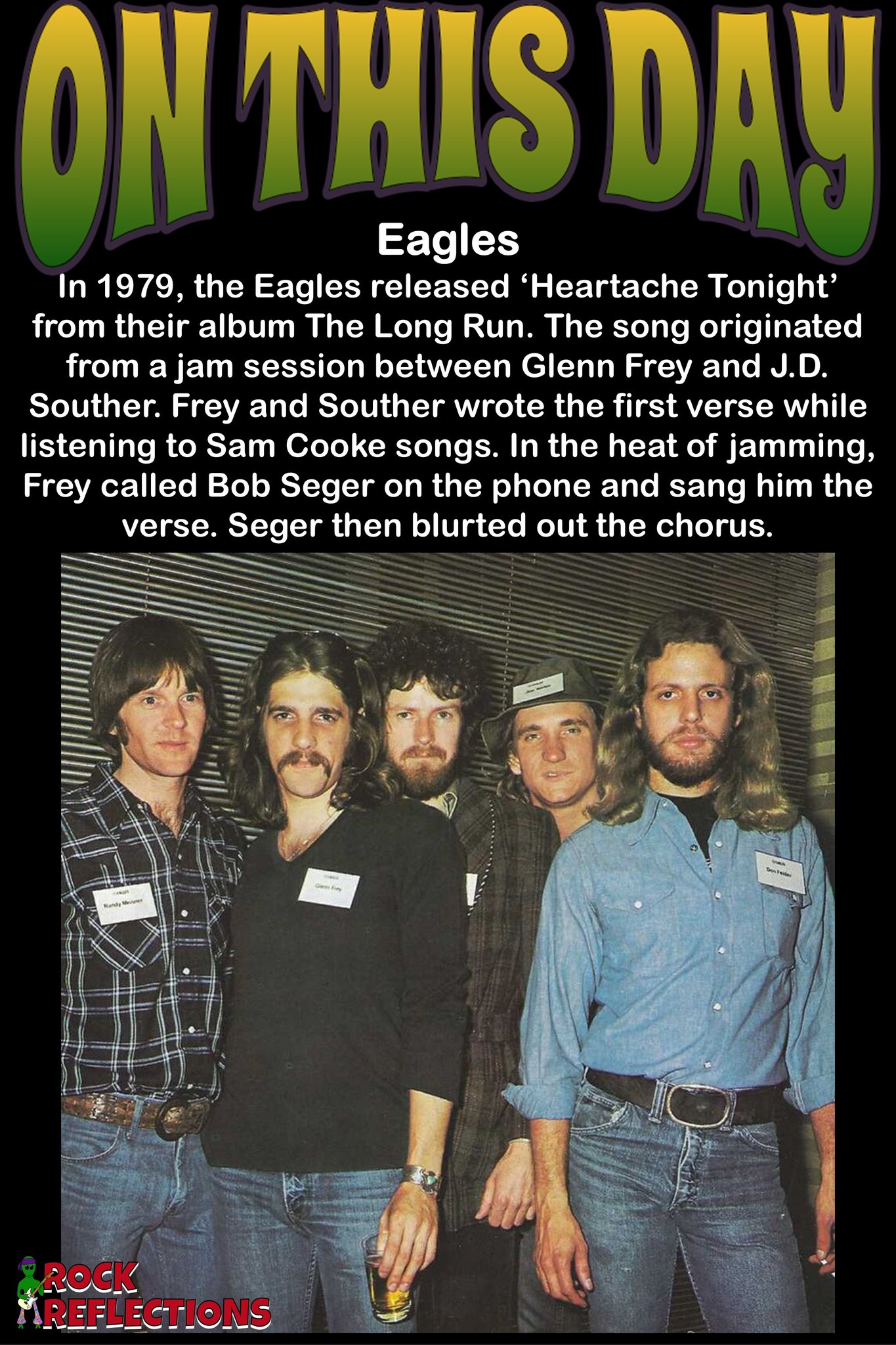 Eagles、Glenn Frey、J.D. Souther　CD　DVD On This Day – 18 Sep 1979😎 #fblifestyle #Eagles #OnThisDay
