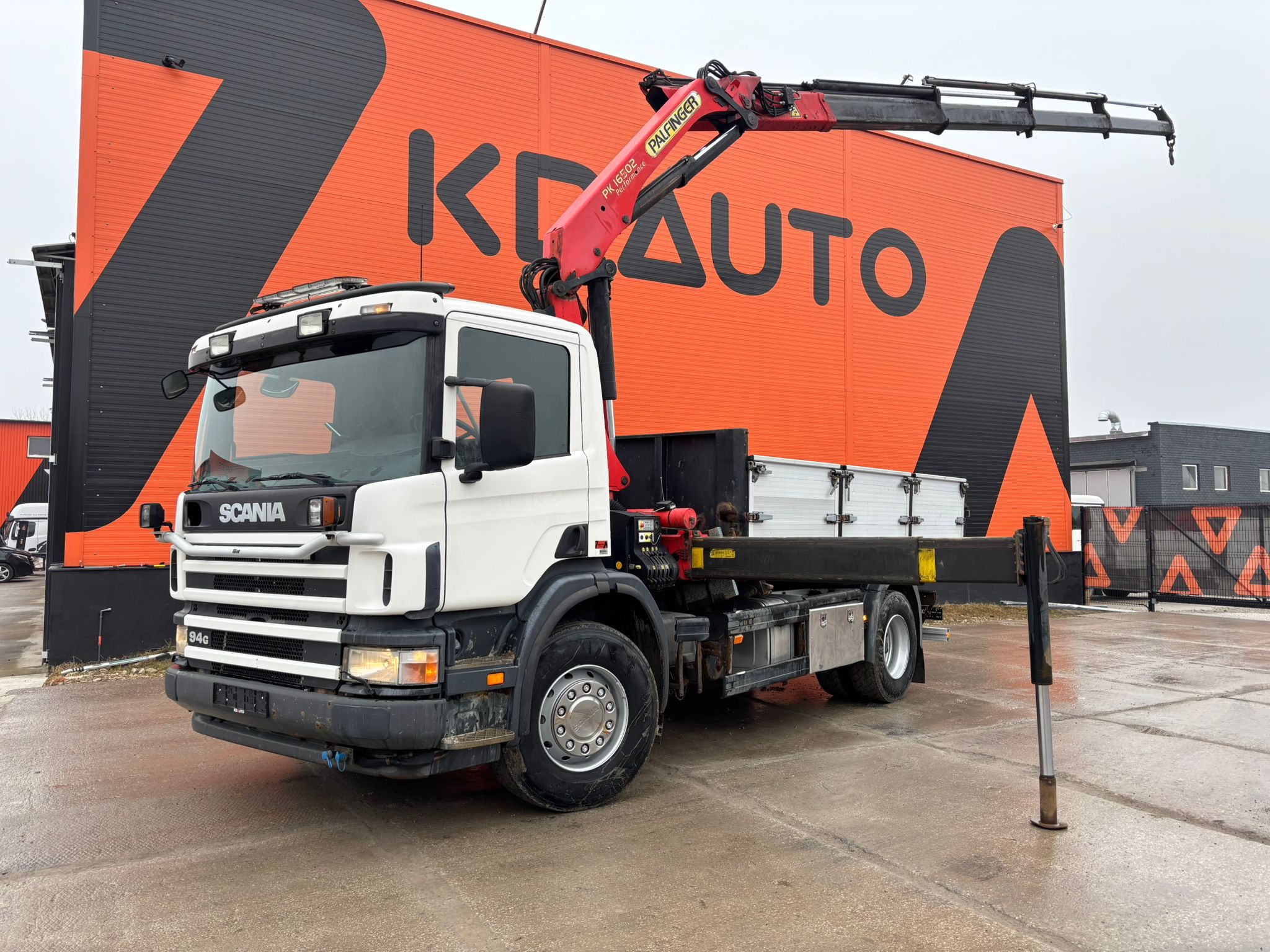 アリエル KB - Scania P94 4x2 + PK16502 year 2004 COMING FOR SALE! 💥🚛 Keep