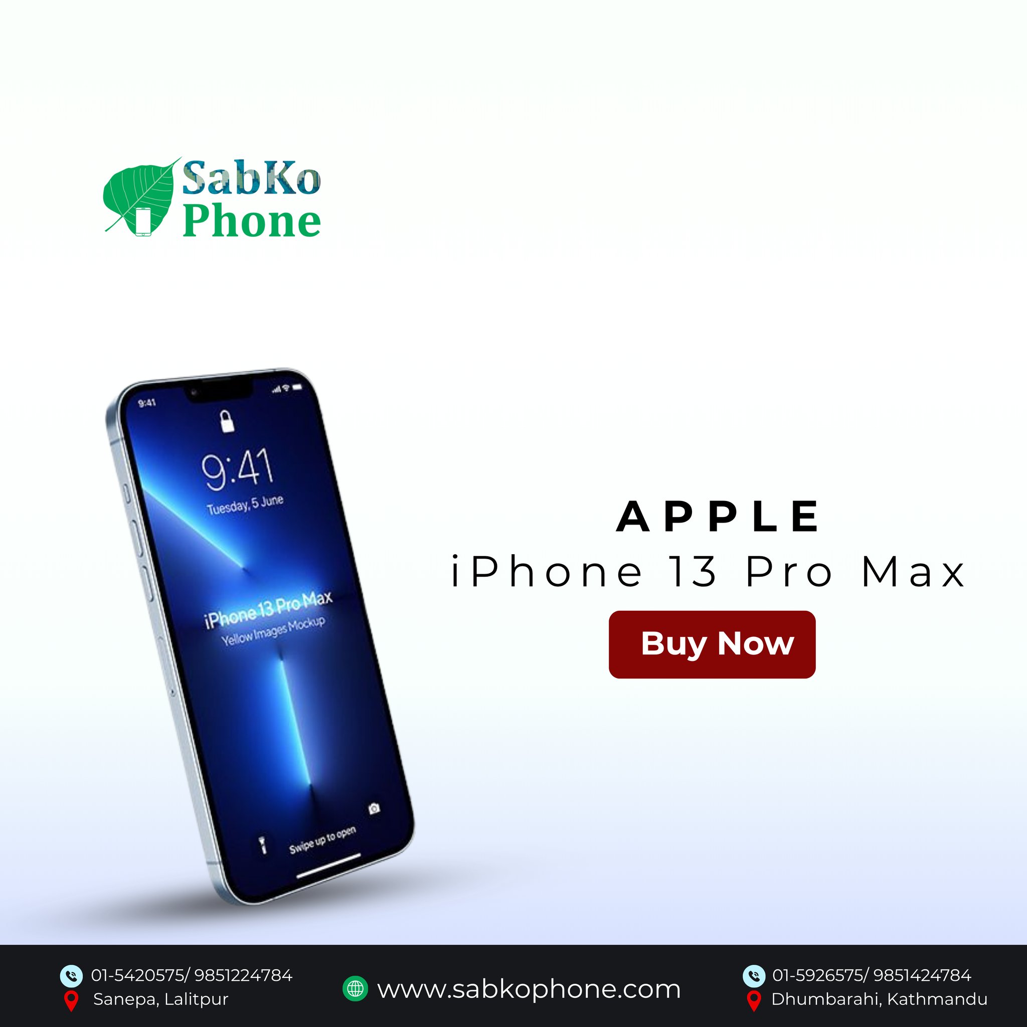 The iPhone 13 Pro Max 1TB is perfect for those who never want to 