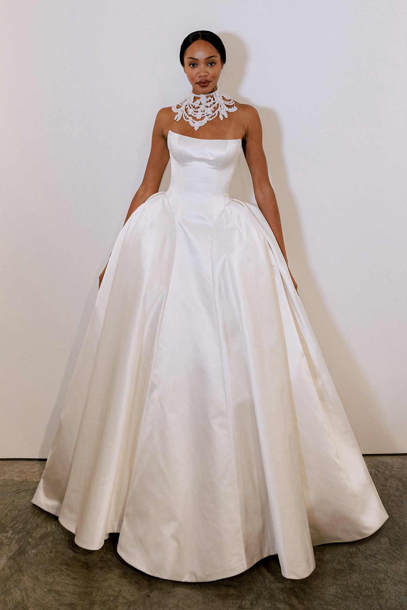 silk evening dresses Adora 3147 Pleated Long Formal Slit A Line Prom Dress Ella Navy Off Shoulder Color:Optic White fitted waistline cotton on maxi dress