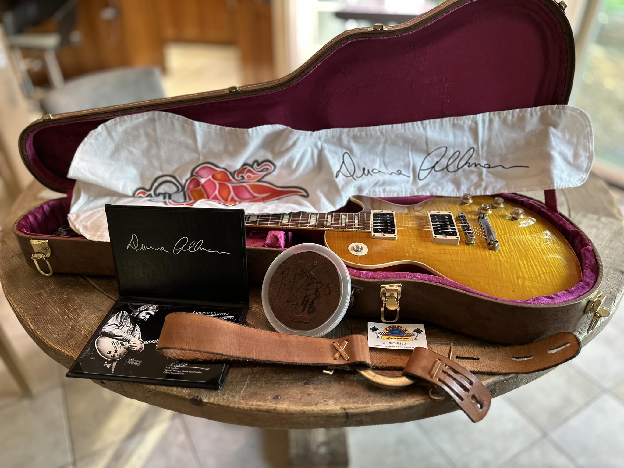 Zebo's leathers guitar strap review