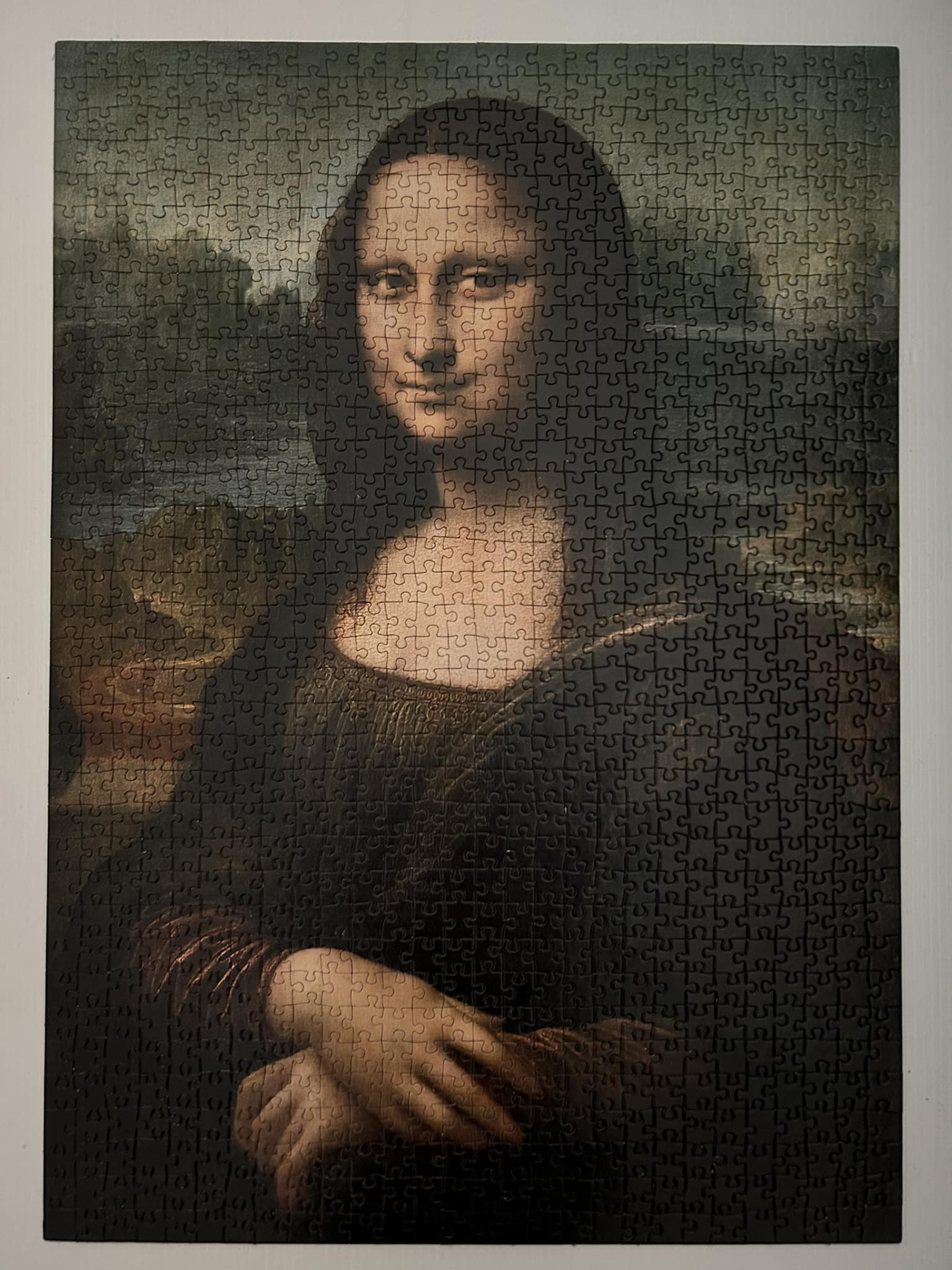 Just completed, 1000 piece Clementoni puzzle 