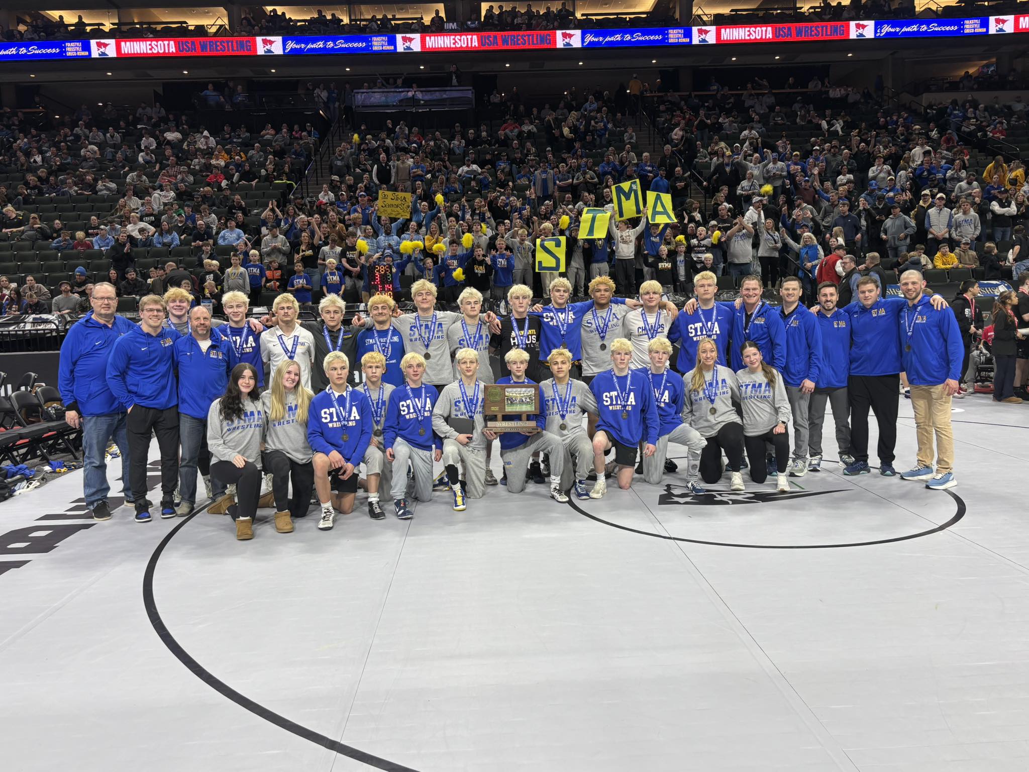 The 2026 AAA Wreslting State... - STMA High School Activities | Facebook