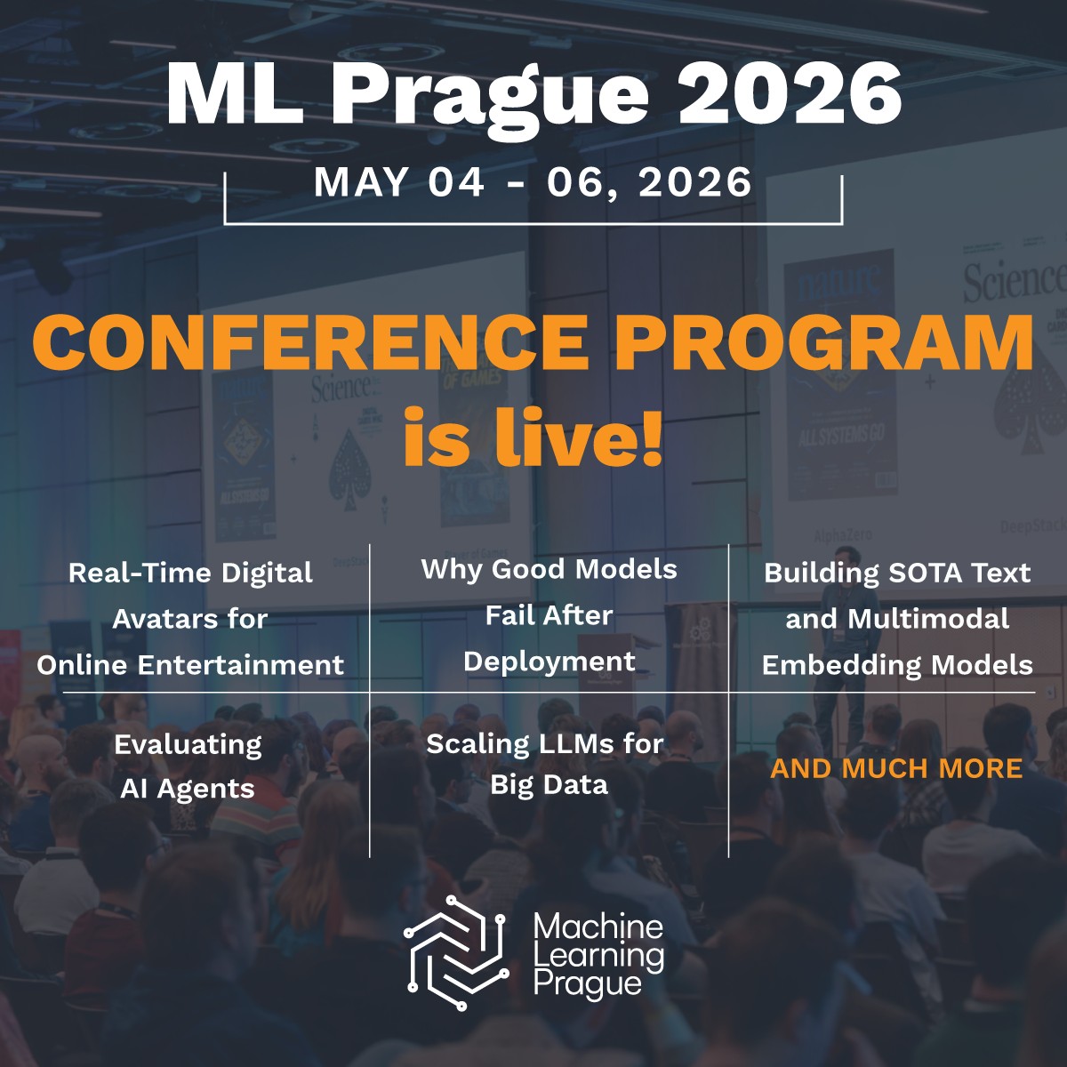 🚀 The program for ML Prague 2026... - Machine Learning Prague | Facebook