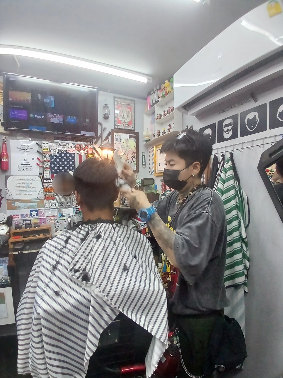 Popper - 📍พิกัดร้าน !!! POPPER BARBER อยู่แถว 📍 ️ มหาลัยราชมงคลธัญบุรี ...