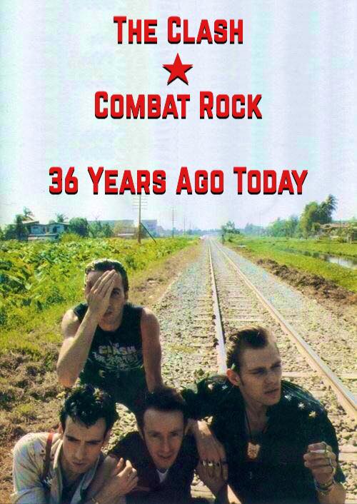 1982, The Clash released the album “Combat Rock” #theclash