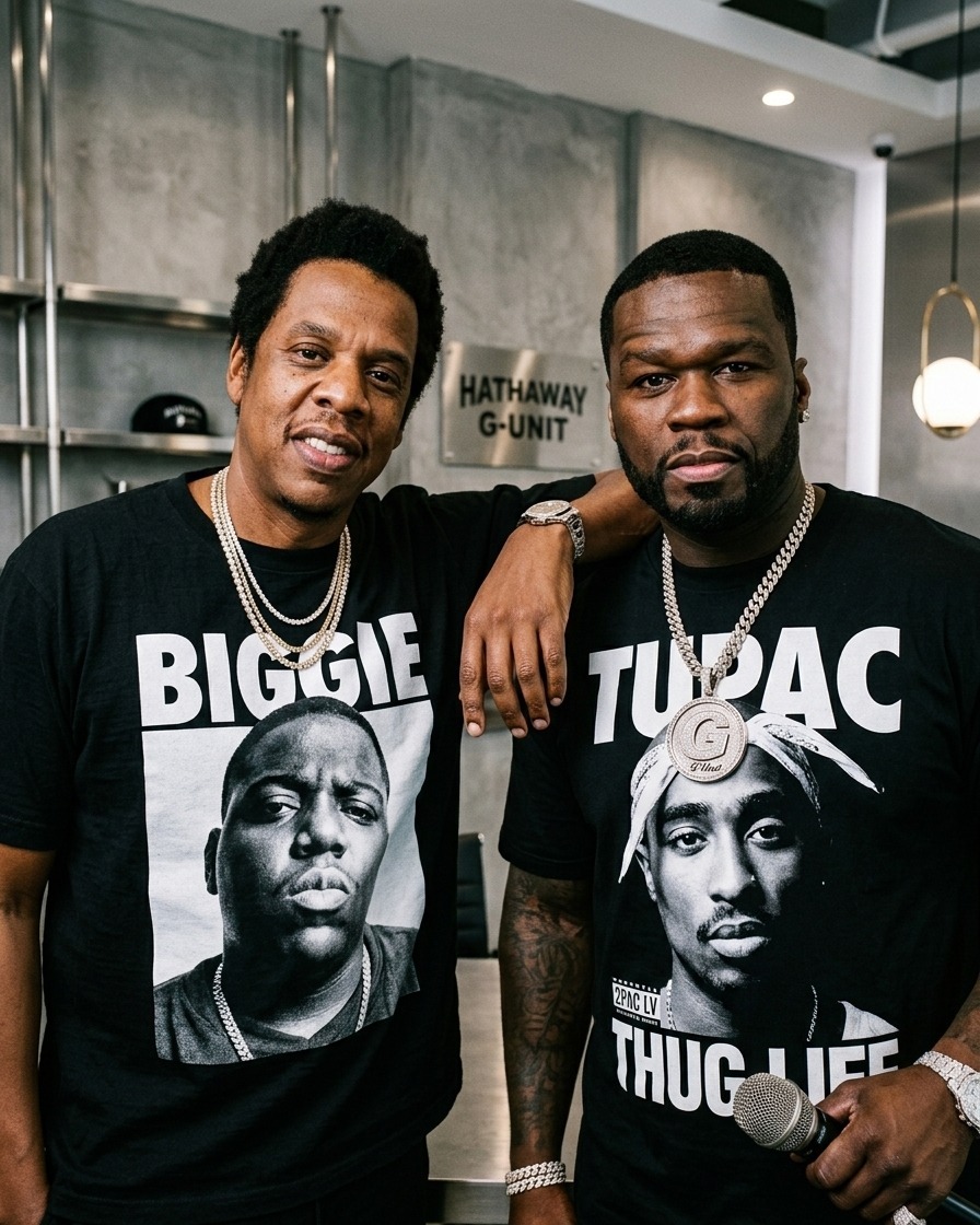 50 CENT スタジャン ブラック Jay Z x 50 Cent