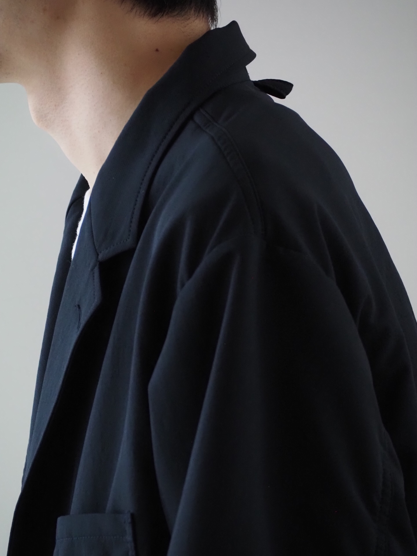 nanamica ALPHADRY Club Jacket color:Dark Navy size:M(着用),L 