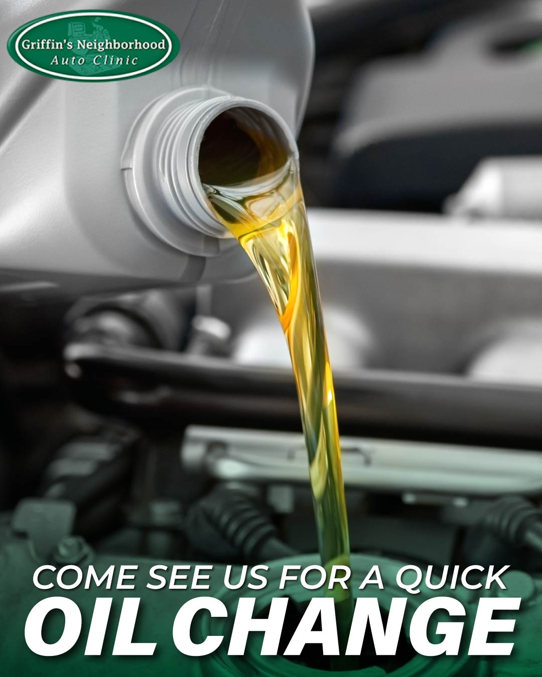 Regular oil changes help protect your engine and keep your vehicle