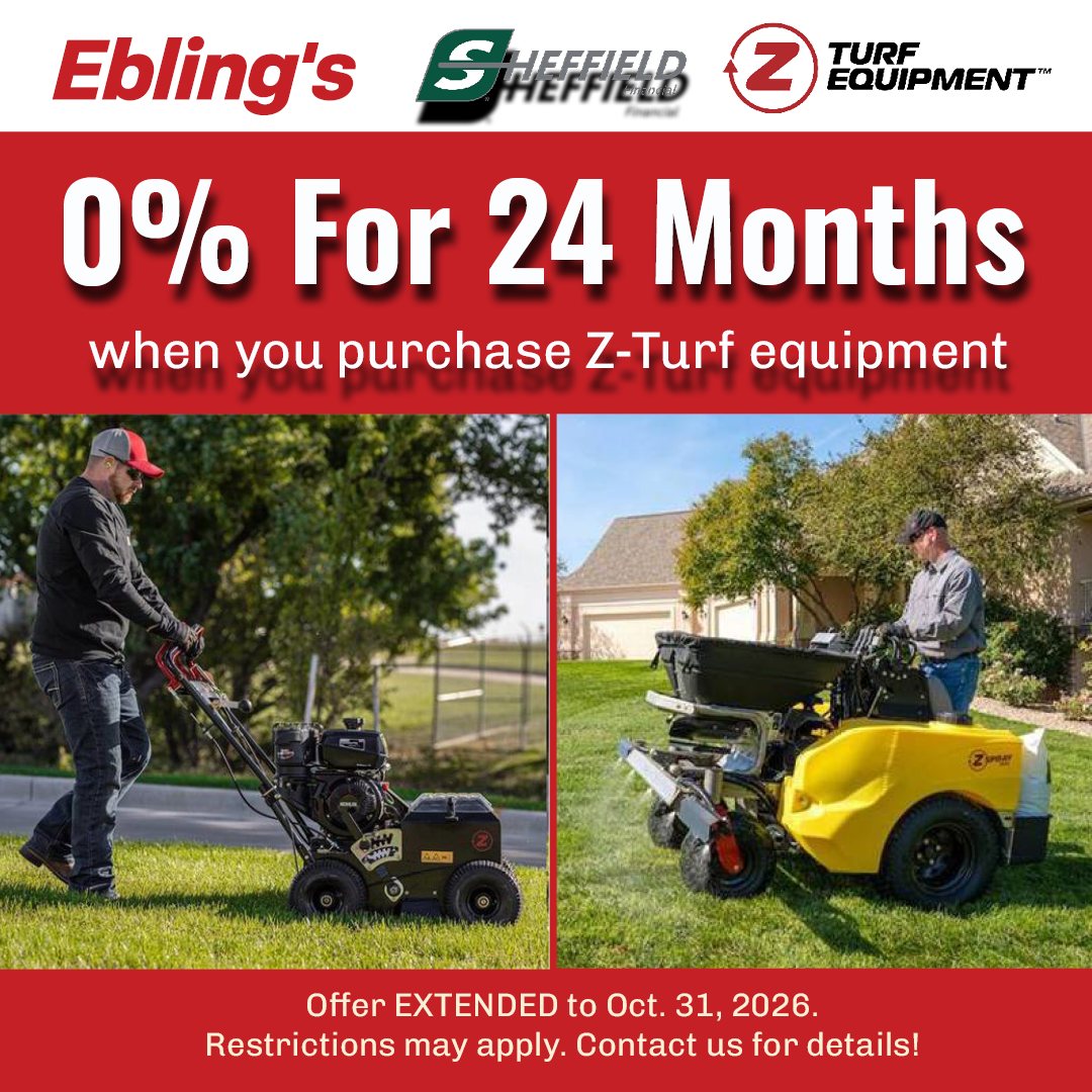 Ebling's - Financing available at 0% for 24 months when you