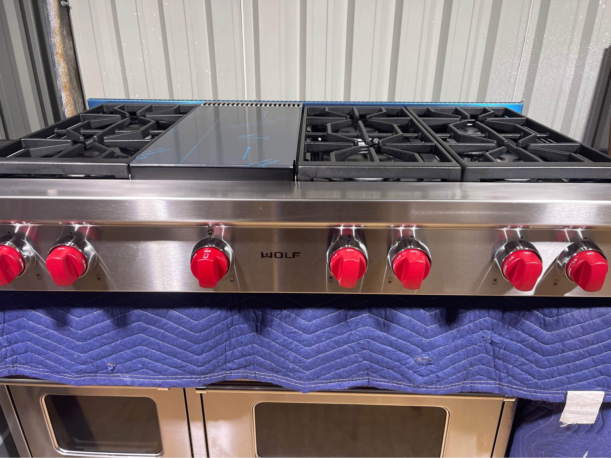 48'' Wolf SRT486G Rangetop - Ranges & Ovens - Newington, Connecticut ...