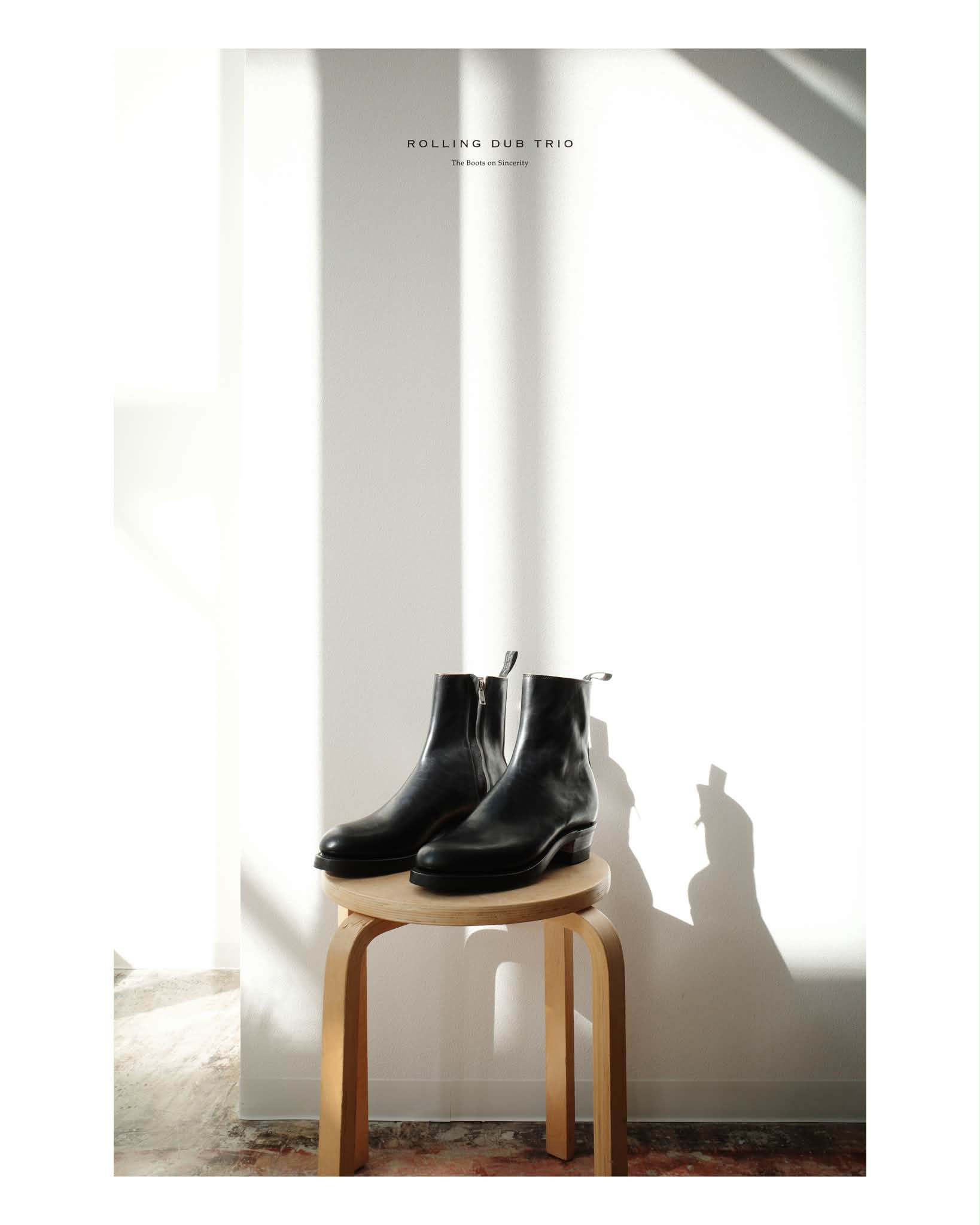 靴 Rolling Dub Trio ROOTS RDT BF01 26cm Rolling - . Rolling Dub Trio BF01 -Straight tip boots 