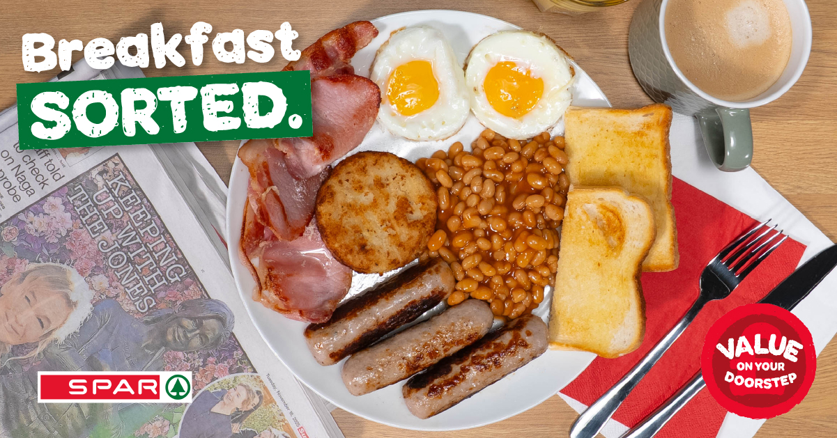 Gillett’s - Whip up a Full English Breakfast with SPAR! Get Potato ...