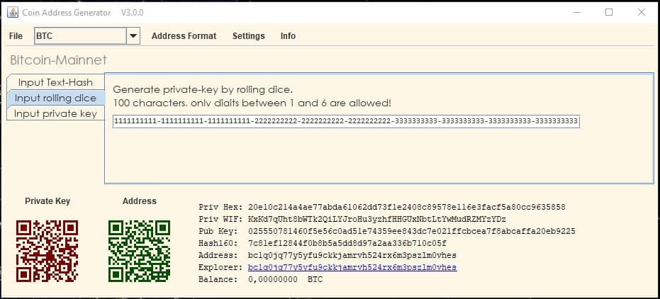 Recover lost bitcoin funds/ private key generator