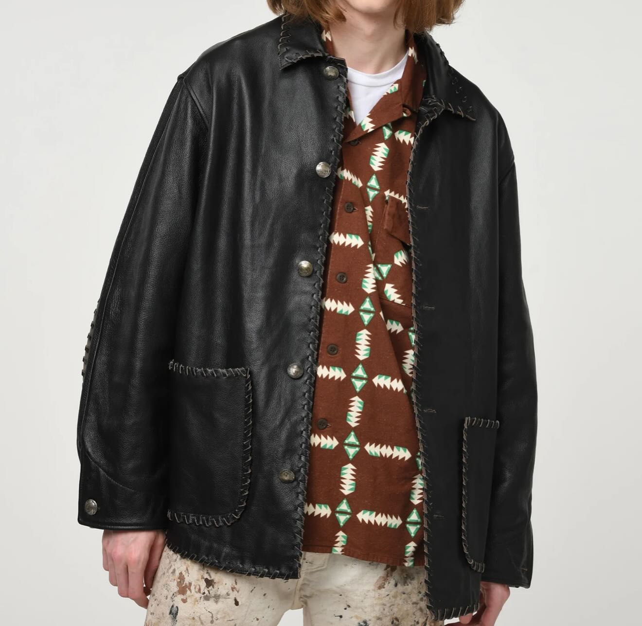 ☆ NEW ARRIVAL ! BOW WOW ＜バウワウ＞ / BRAIDED LEATHER COVERALL 