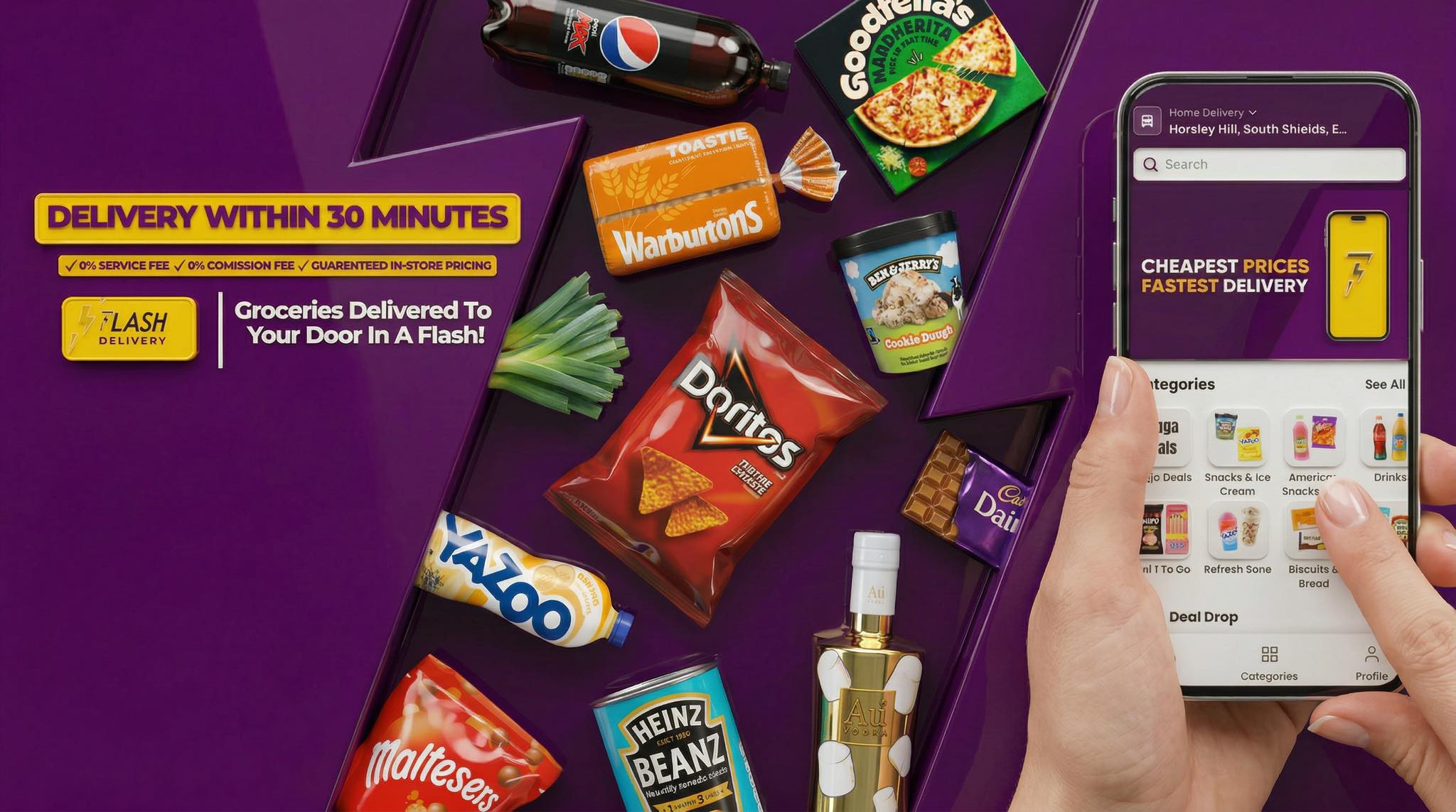 Flash Delivery | Royton