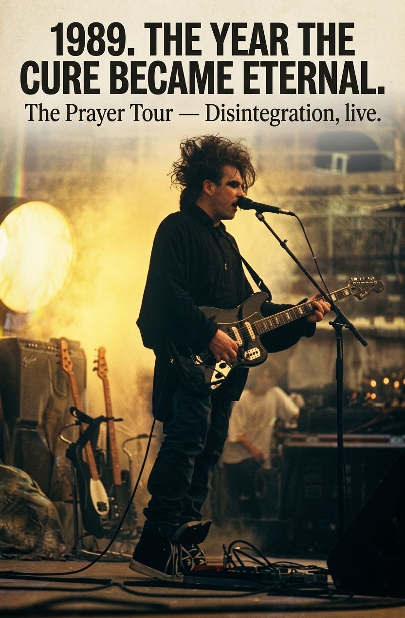 The Cure's 1989 Prayer Tour stop in St. Goarshausen, Germany