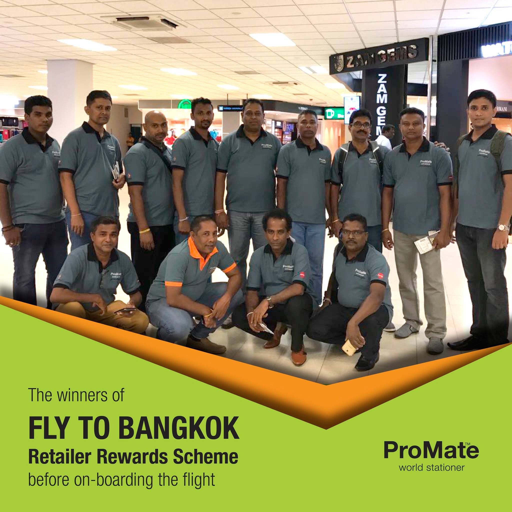 ProMate - The first batch of retail partners who won the...