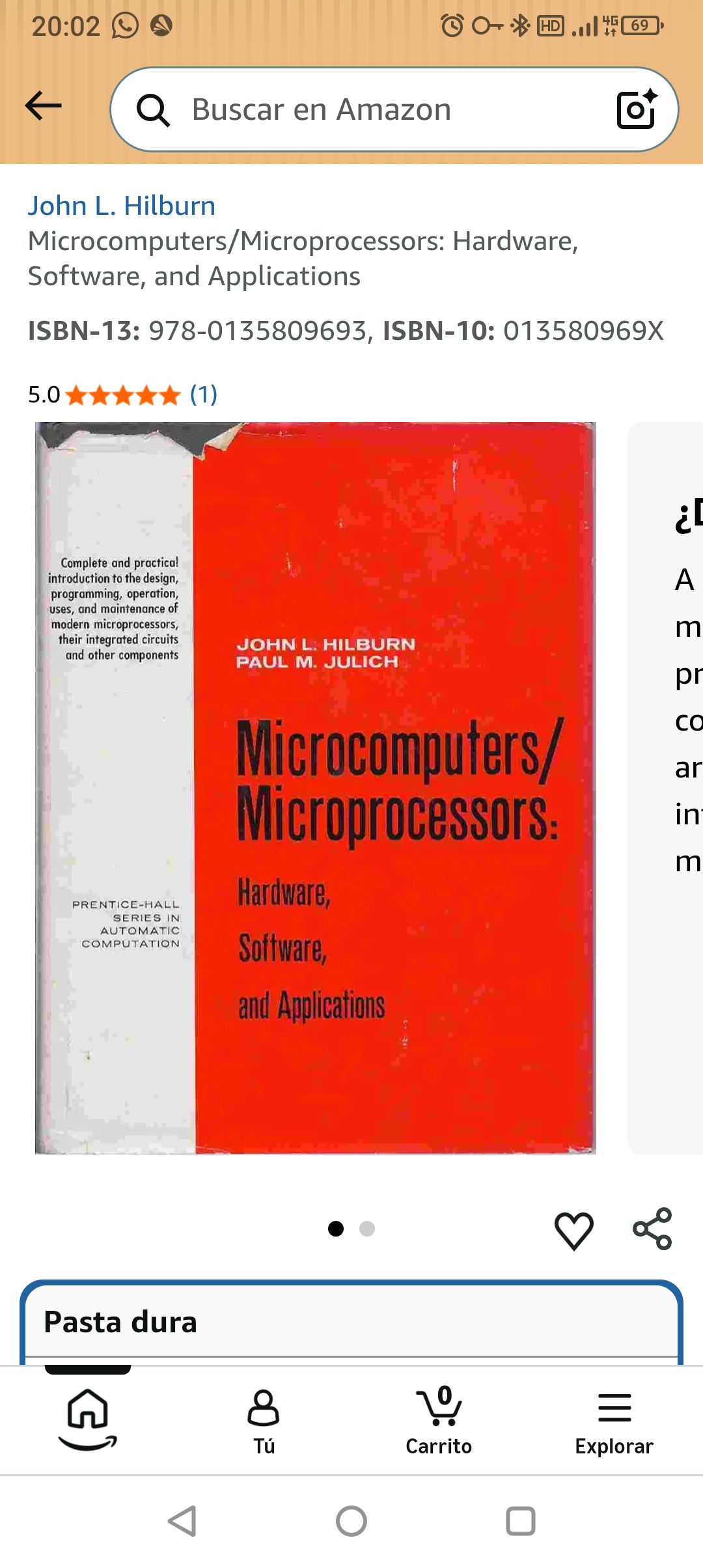 John L. Hilburn's Microcomputers/Microprocessors book