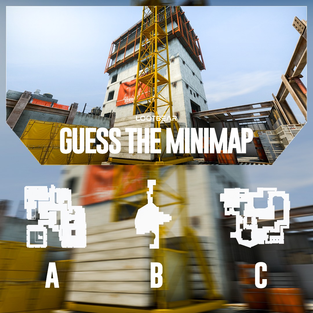 LootBear - Guess the minimap! Is it A, B, or C?