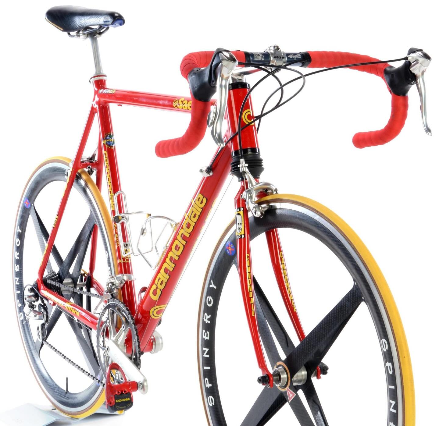 Mario Scirea's Cannondale CAAD3 Paris Roubaix bike