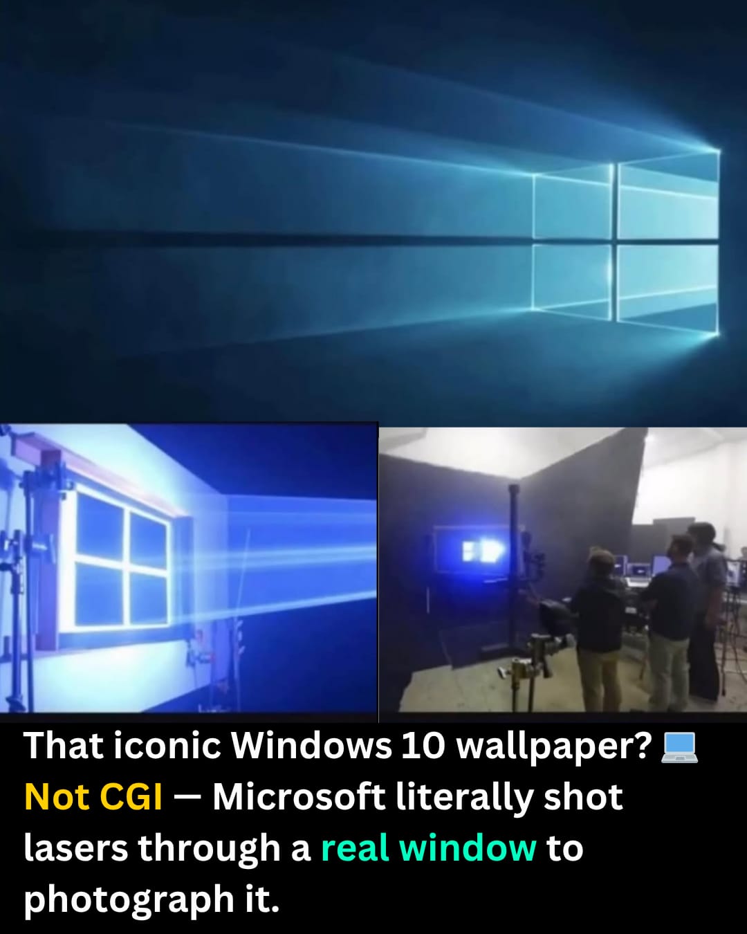 Some - The Windows Wallpaper That Wasn’t CGI Ever stared at your ...
