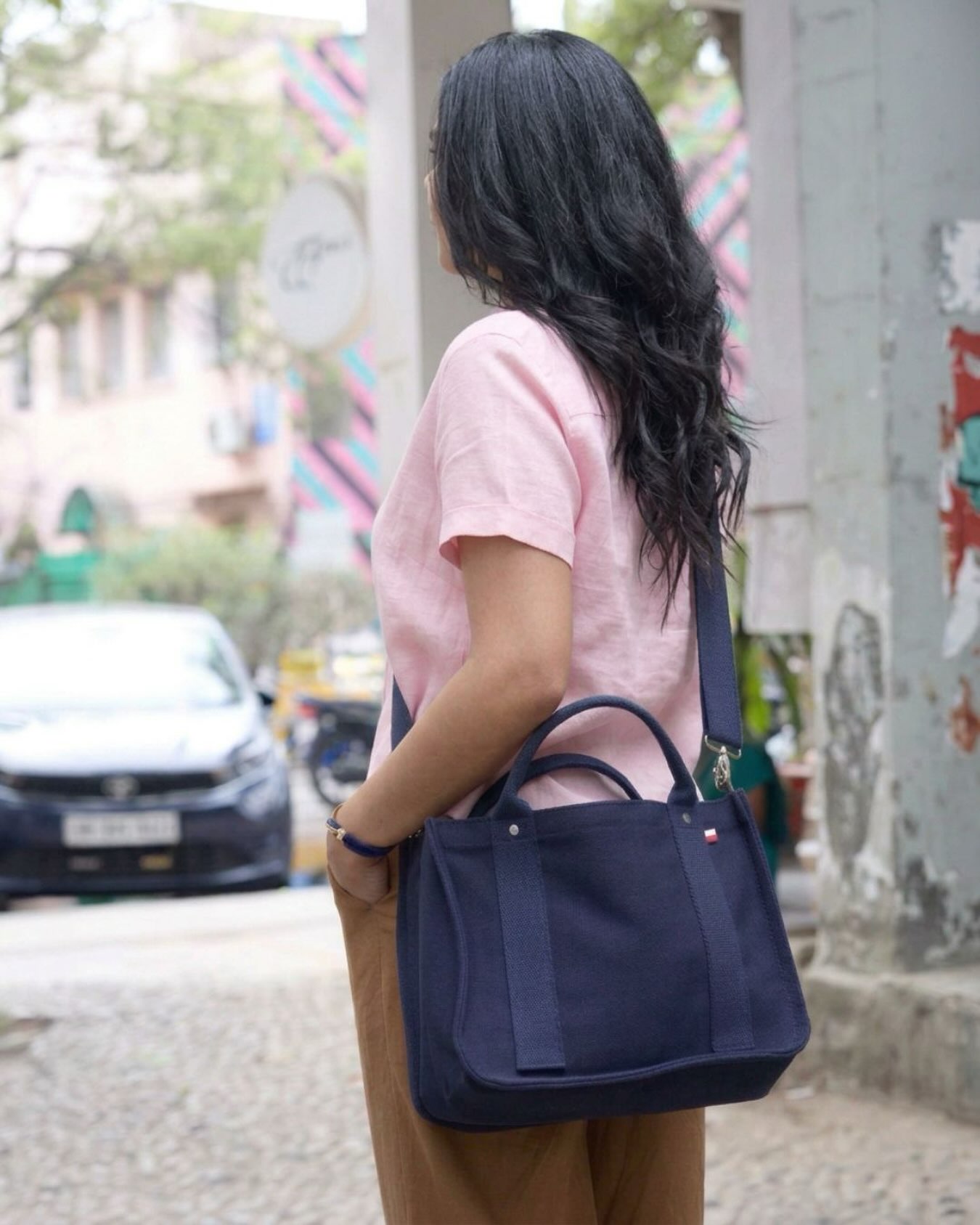 Avalon crossbody tote for work and everyday use