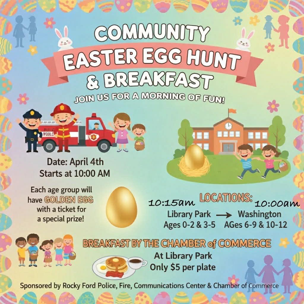 Community Easter Egg Hunt and Breakfast