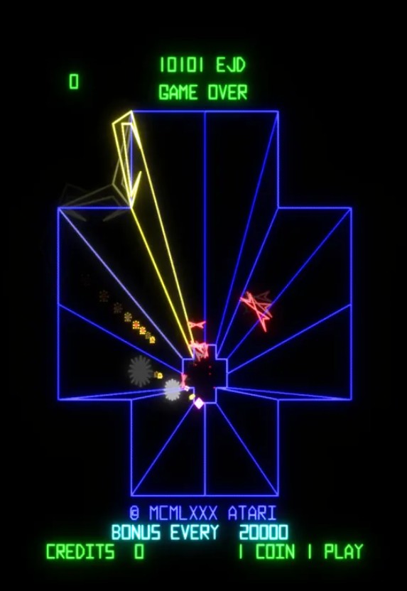 Atari's Tempest arcade classic