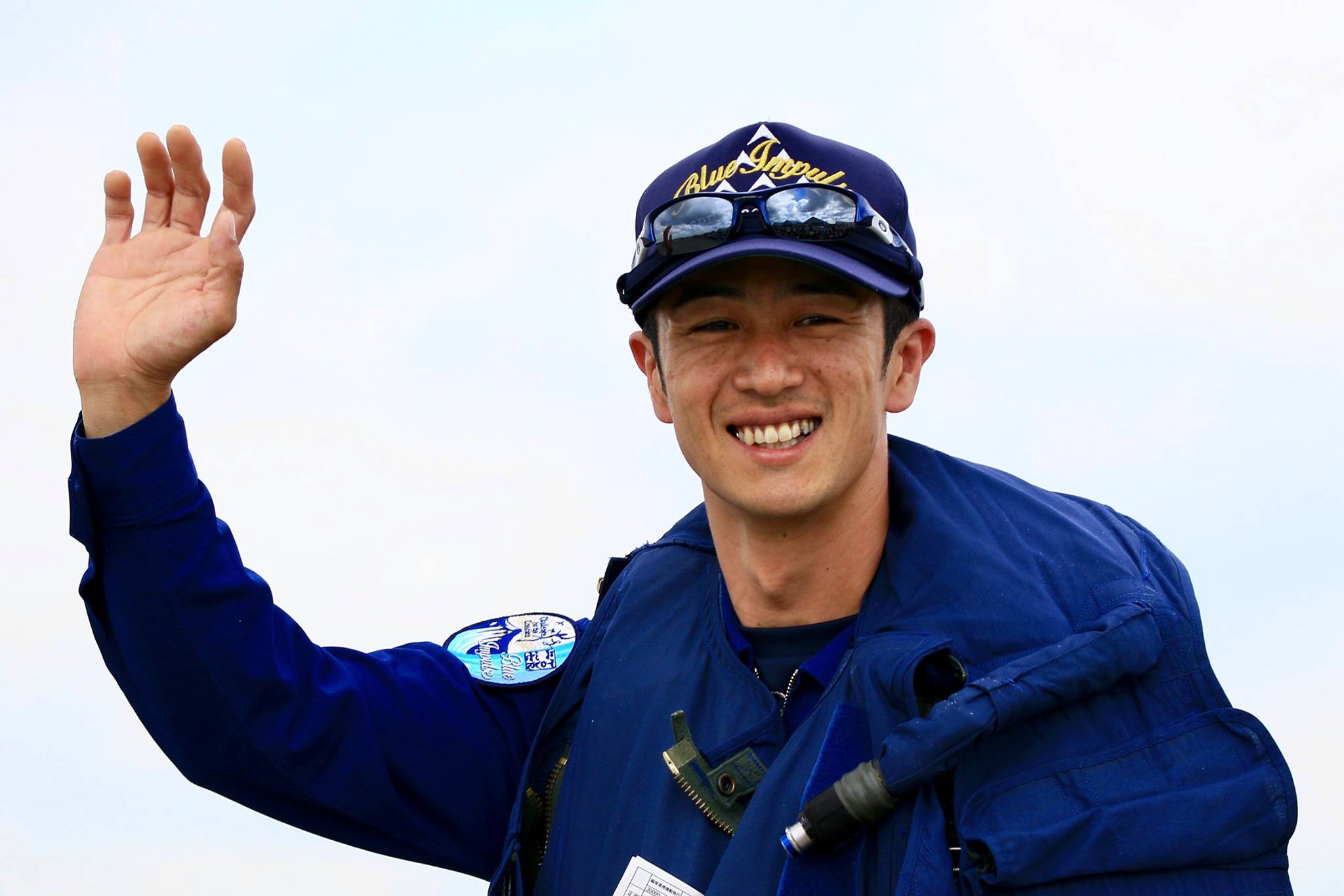5番機 園田3佐のラスト展示 3年間 ブルーインパルス A Fan S Meeting Facebook