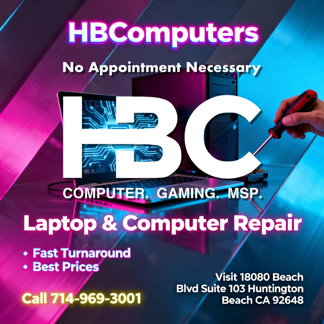 HB - Cracked screen? Slow laptop? Gaming rig acting up? 💥 Don't let ...