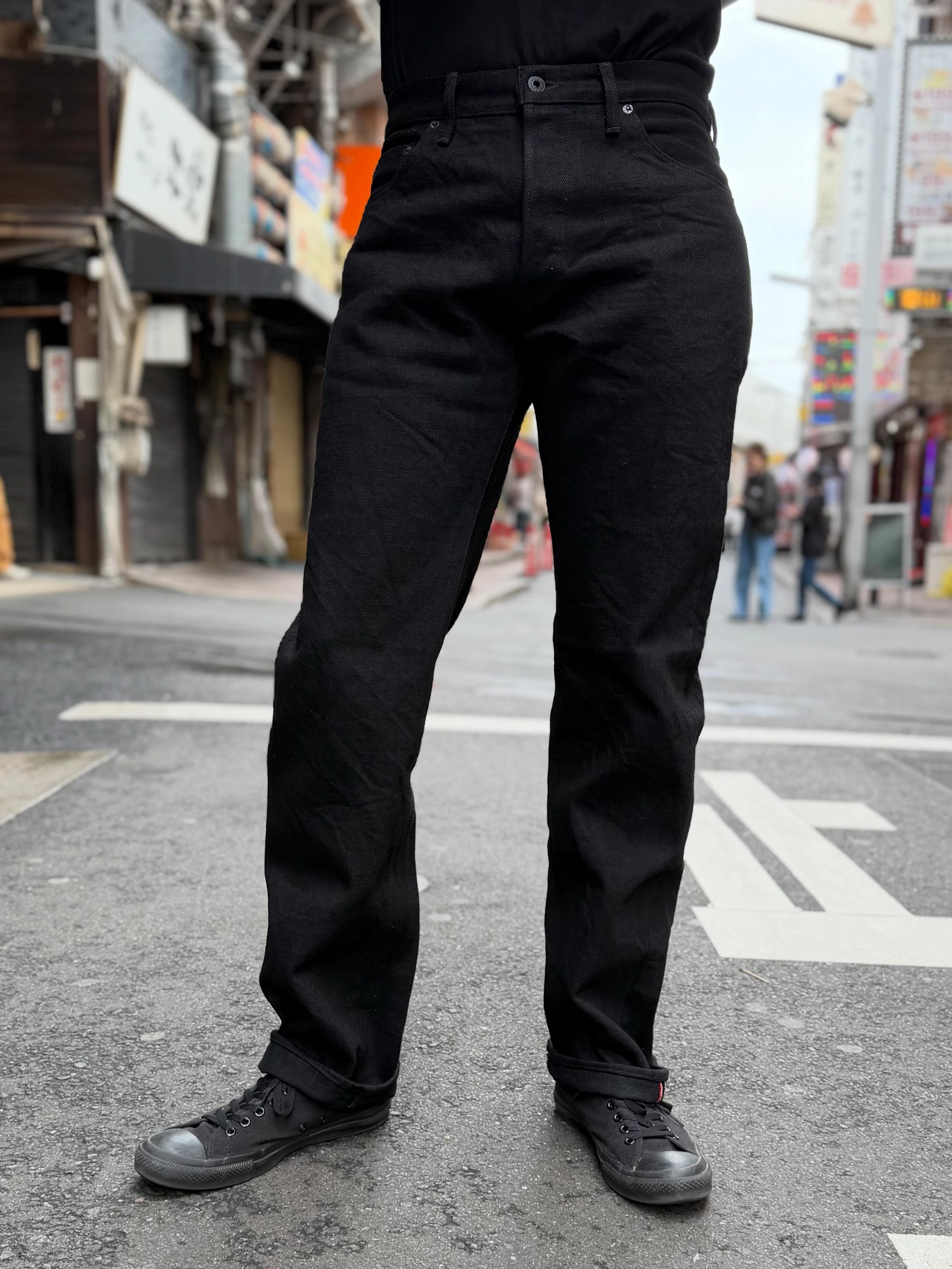 ONI DENIM 20oz Regular Straight 20oz ONI Secret Black Denim lot 