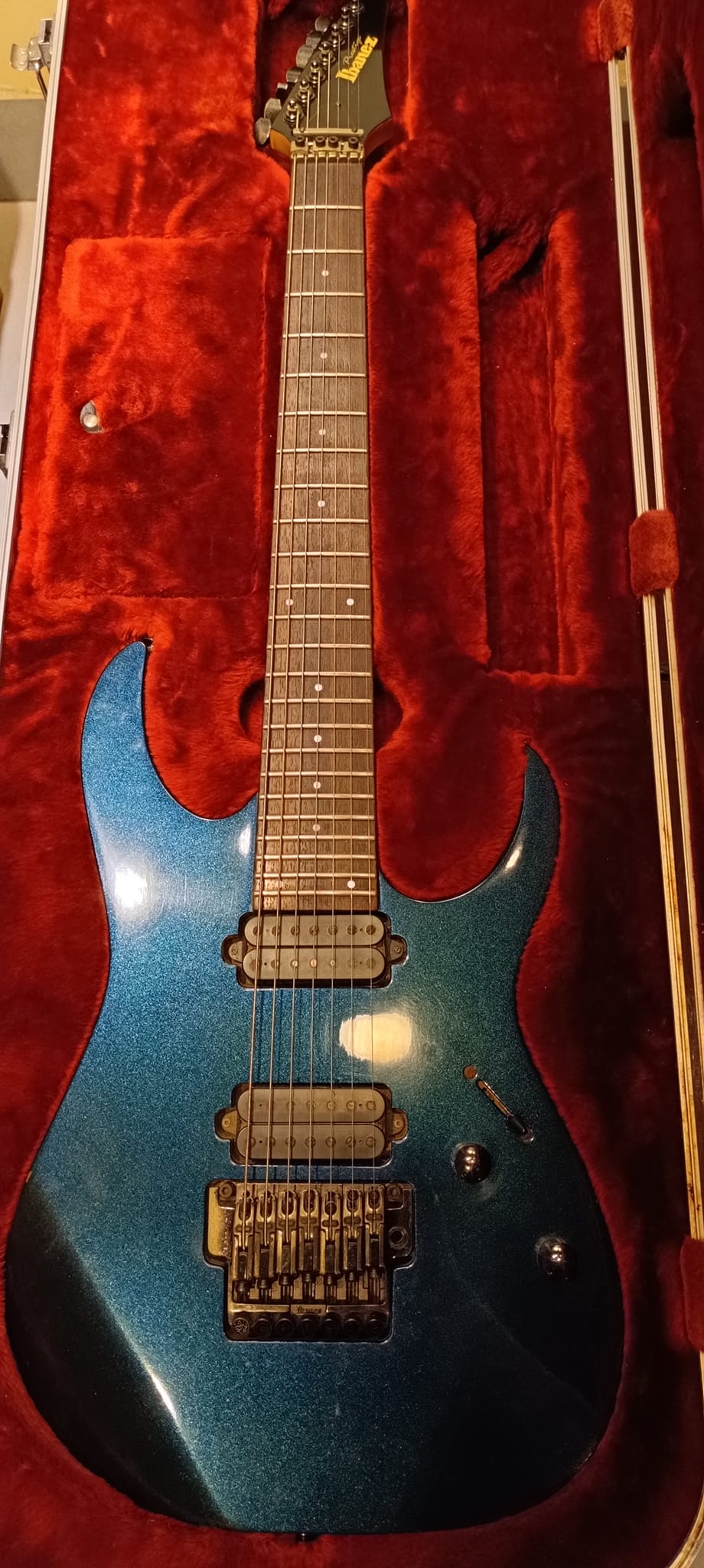My trusted Ibanez RG1527 Prestige 7 string guitar