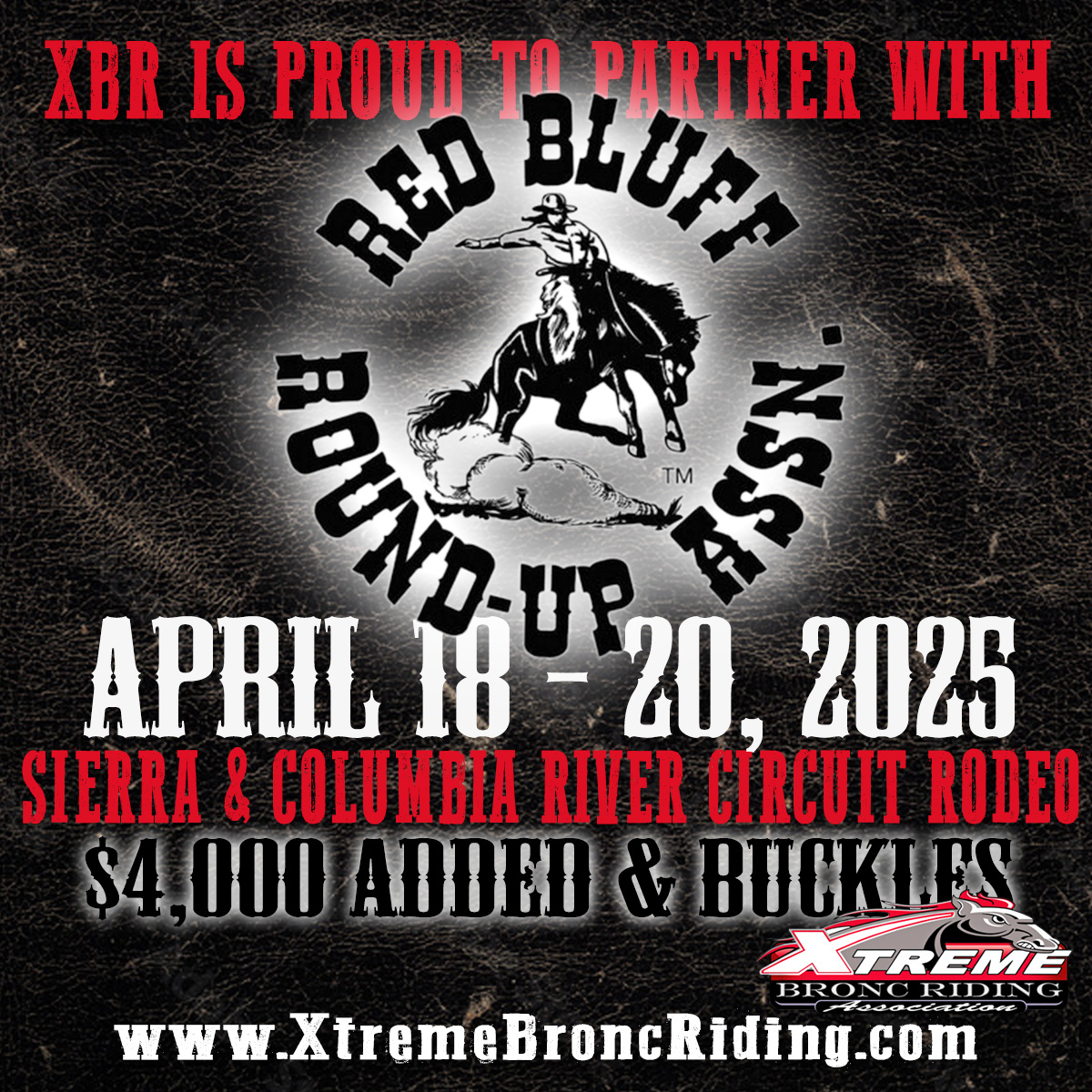 Xtreme - **NEW RODEO** 2025 Red Bluff Round-Up Frank Moore Arena ...